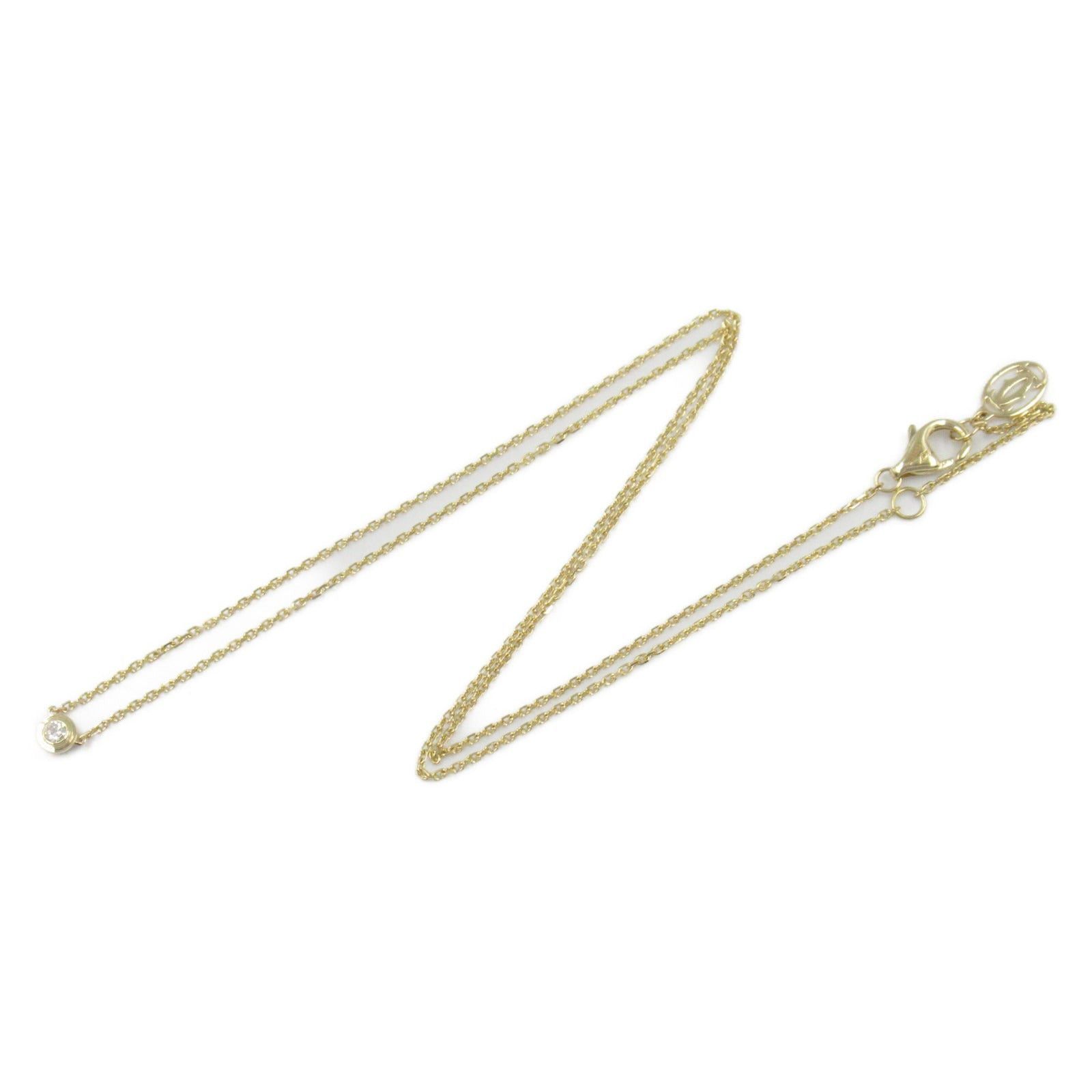 Cartier Cartier Amour Necklace Xs K18 (Yellow Gold) Diamond Clear Size ONE SIZE - 3 Thumbnail