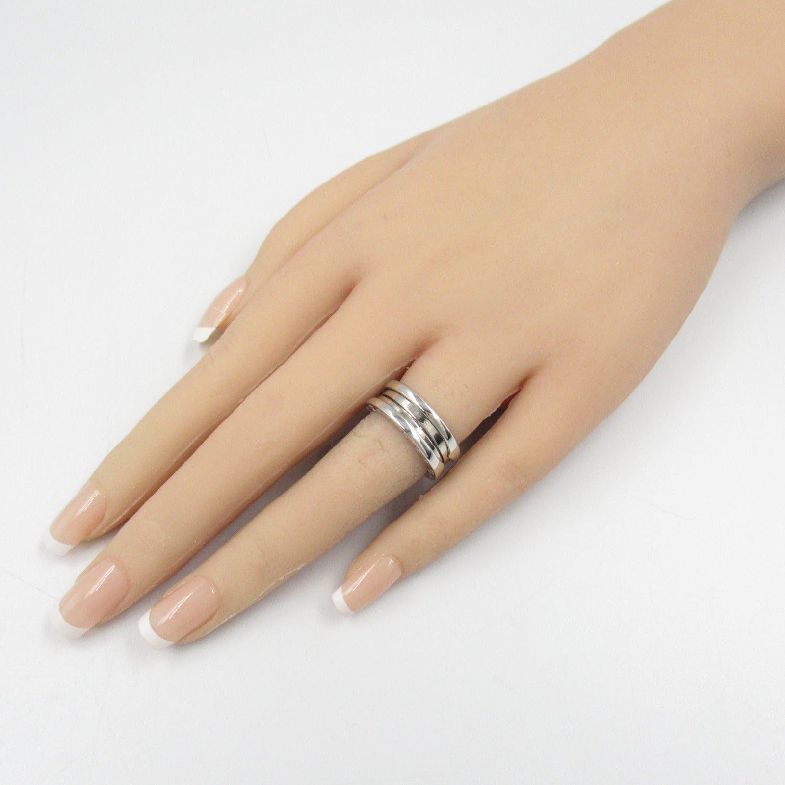 Bvlgari Bvlgari B Zero One Ring K18Wg (White Gold) Silver Size ONE SIZE - 7 Thumbnail