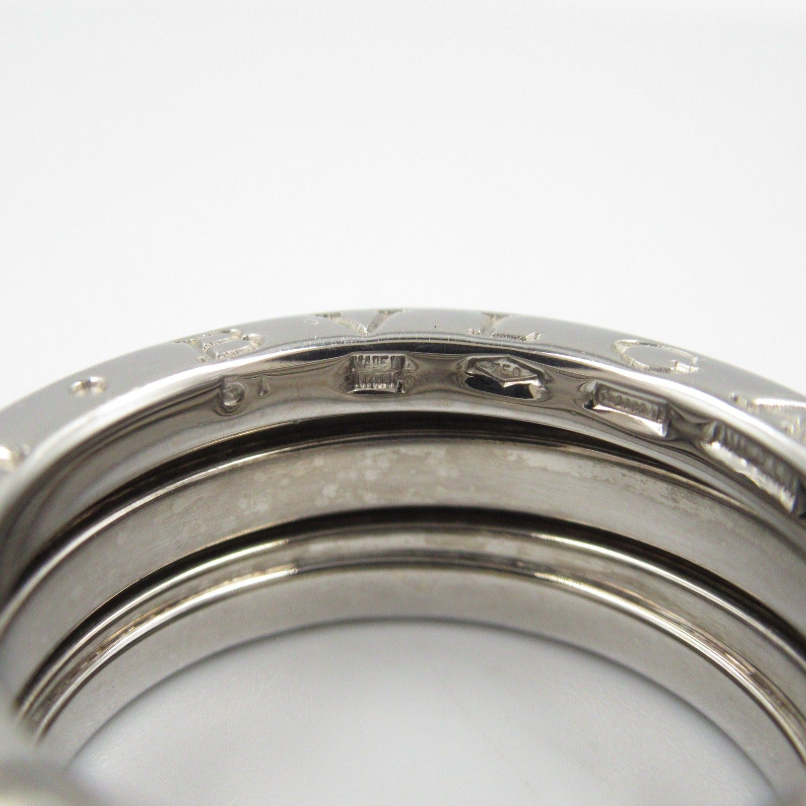 Bvlgari Bvlgari B Zero One Ring K18Wg (White Gold) Silver Size ONE SIZE - 4 Thumbnail