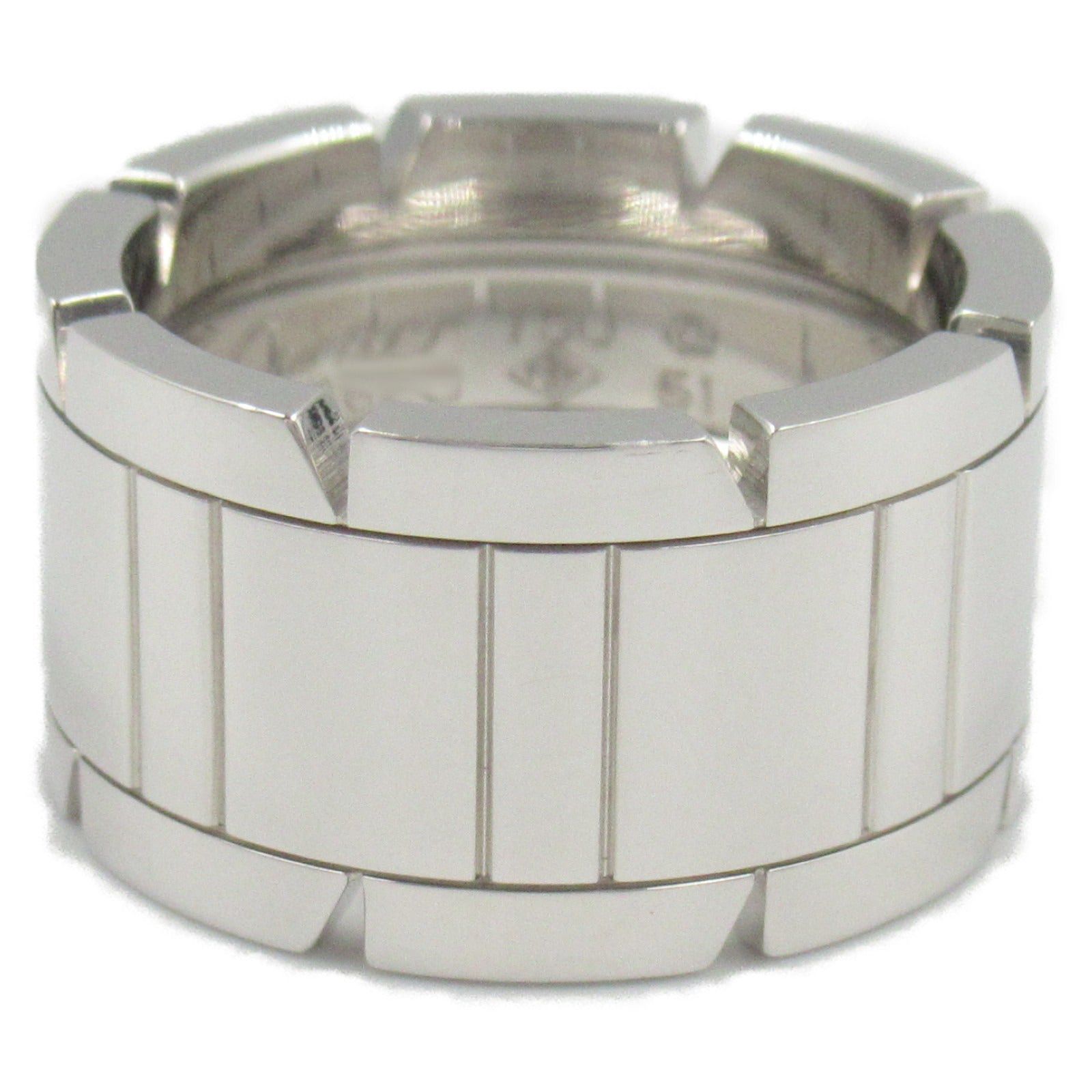 Cartier Cartier Tank Francaise Ring K18Wg (White Gold) Silver Size ONE SIZE - 3 Thumbnail