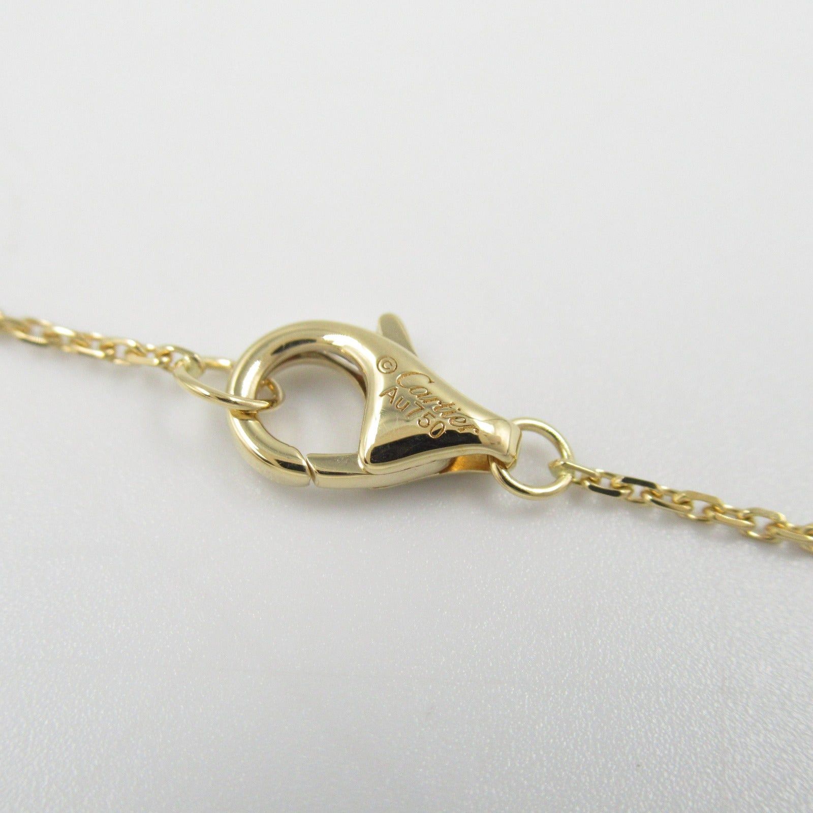 Cartier Cartier Amulet Necklace Mother Of Pearl K18 (Yellow Gold) Diamond Clear White Size ONE SIZE - 4 Thumbnail