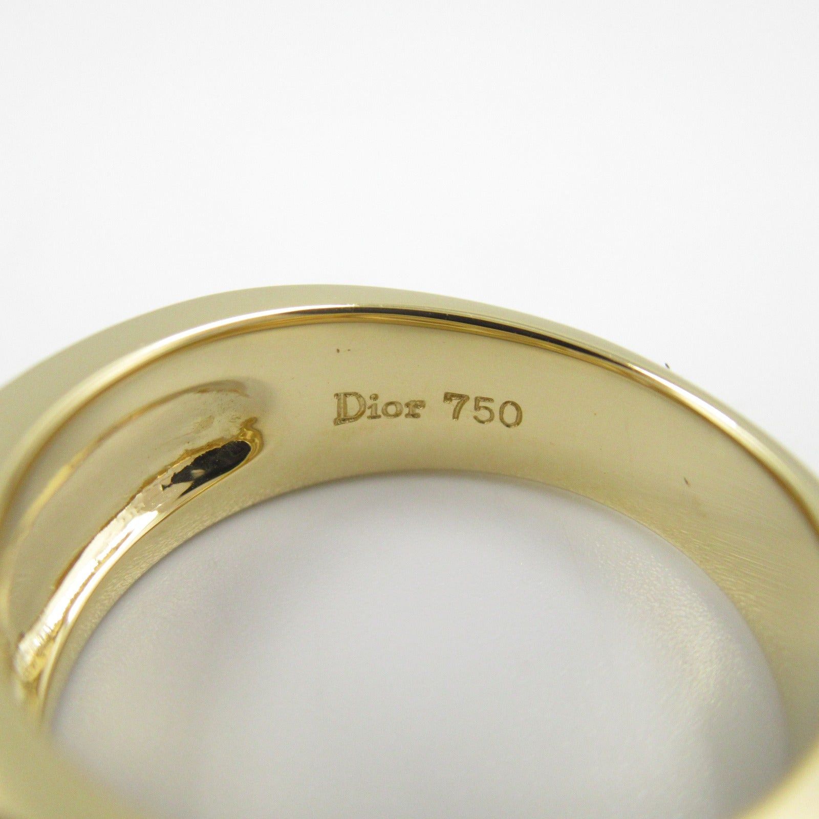 Dior Dior Diamond Ring K18 (Yellow Gold) Clear Size ONE SIZE - 4 Thumbnail