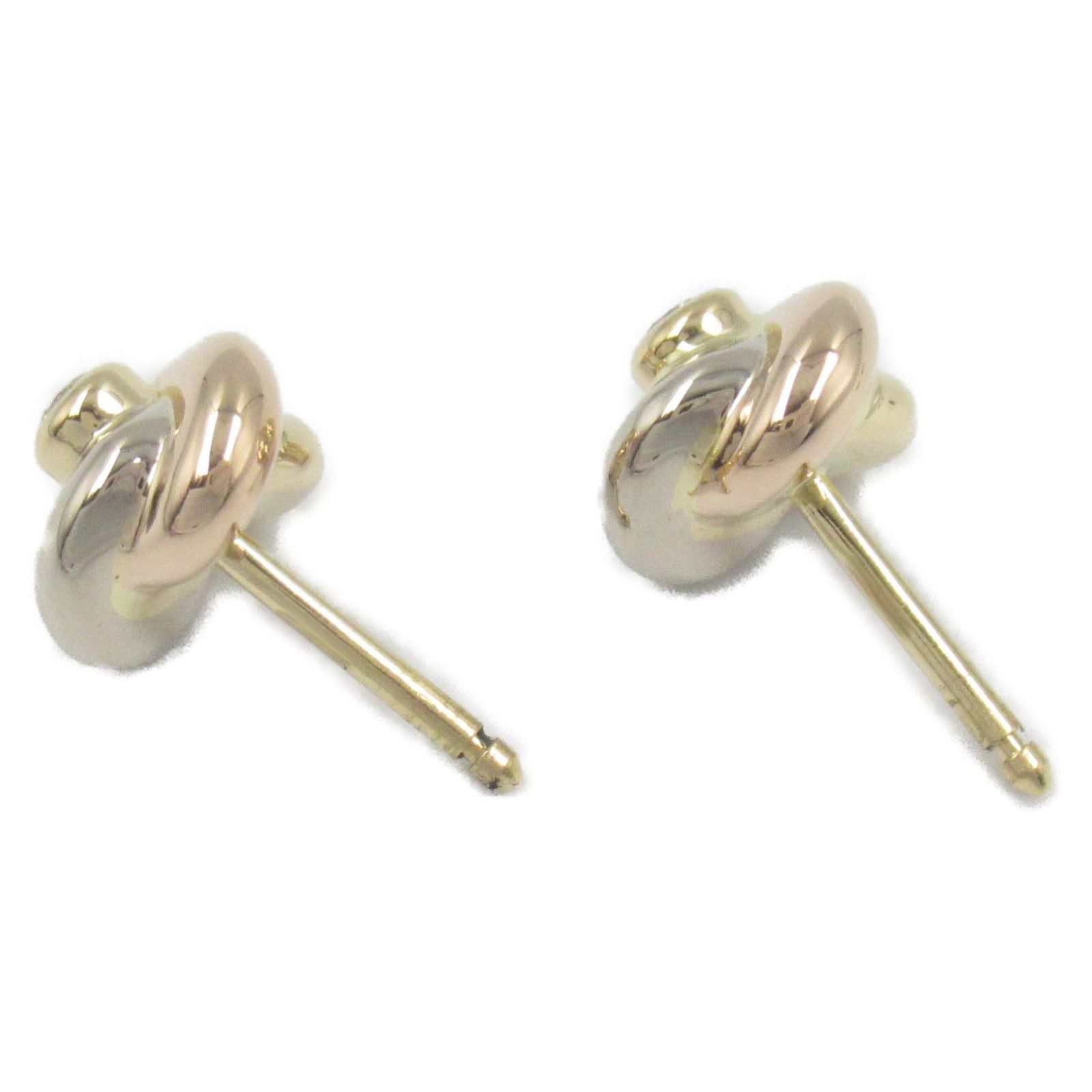 Cartier Cartier Baby Trinity Diamond Earrings K18 (Yellow Gold) K18Wg (White K18Pg (Pink Gold)/Diamond Clear Size ONE SIZE - 3 Thumbnail
