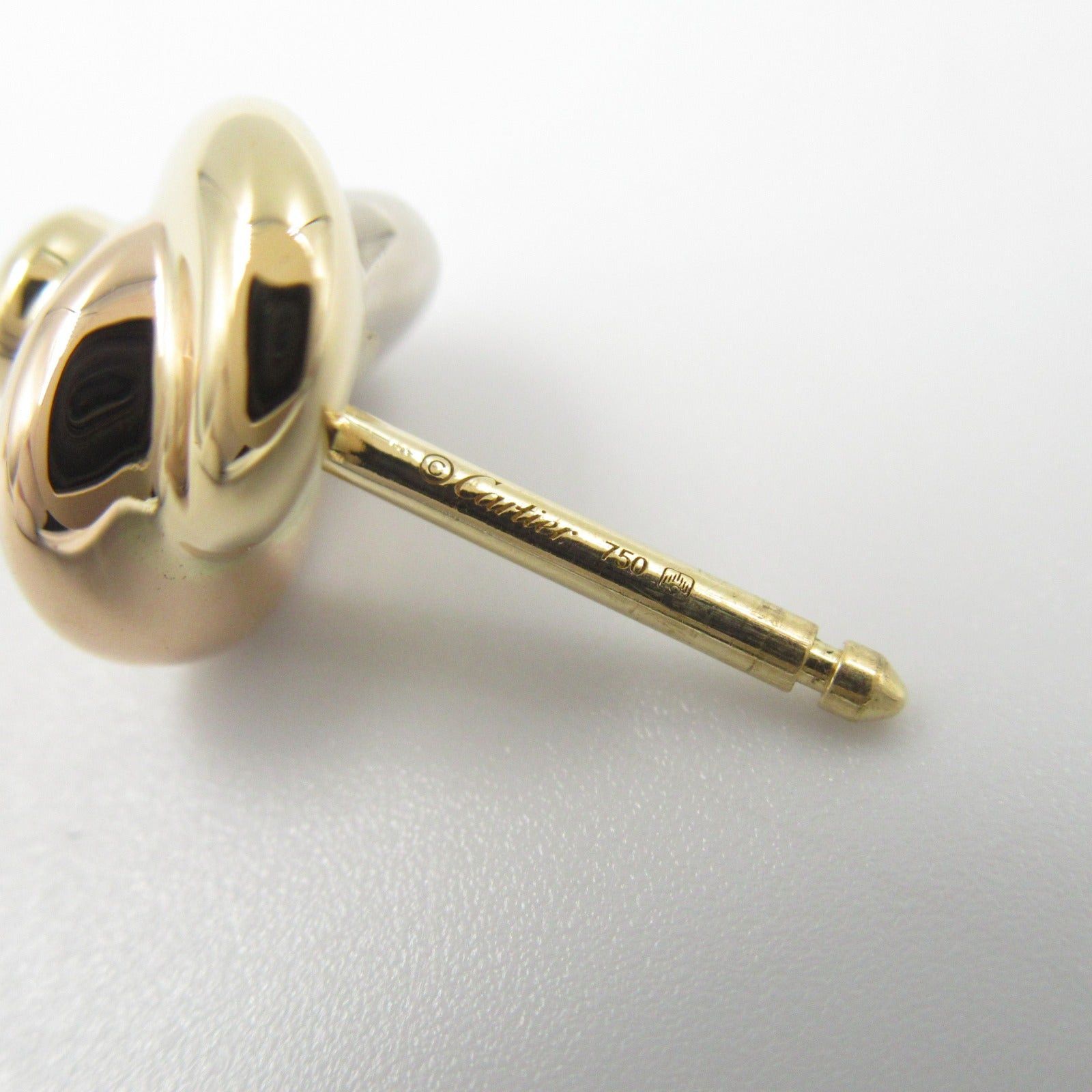 Cartier Cartier Baby Trinity Diamond Earrings K18 (Yellow Gold) K18Wg (White K18Pg (Pink Gold)/Diamond Clear Size ONE SIZE - 5 Thumbnail