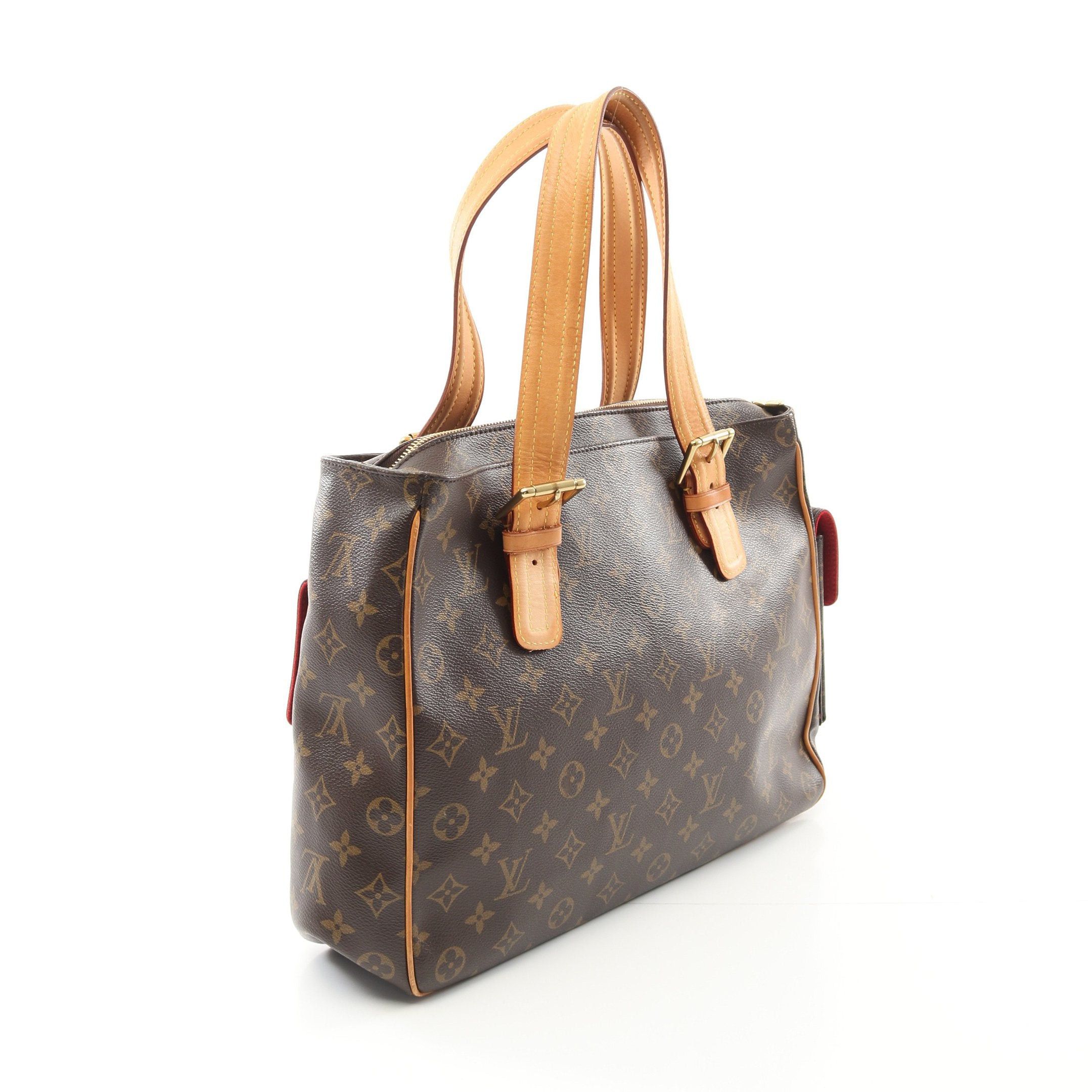 Louis Vuitton Louis Vuitton Multi-Priest Monogram Handbag Leather Brown Size ONE SIZE - 2 Thumbnail
