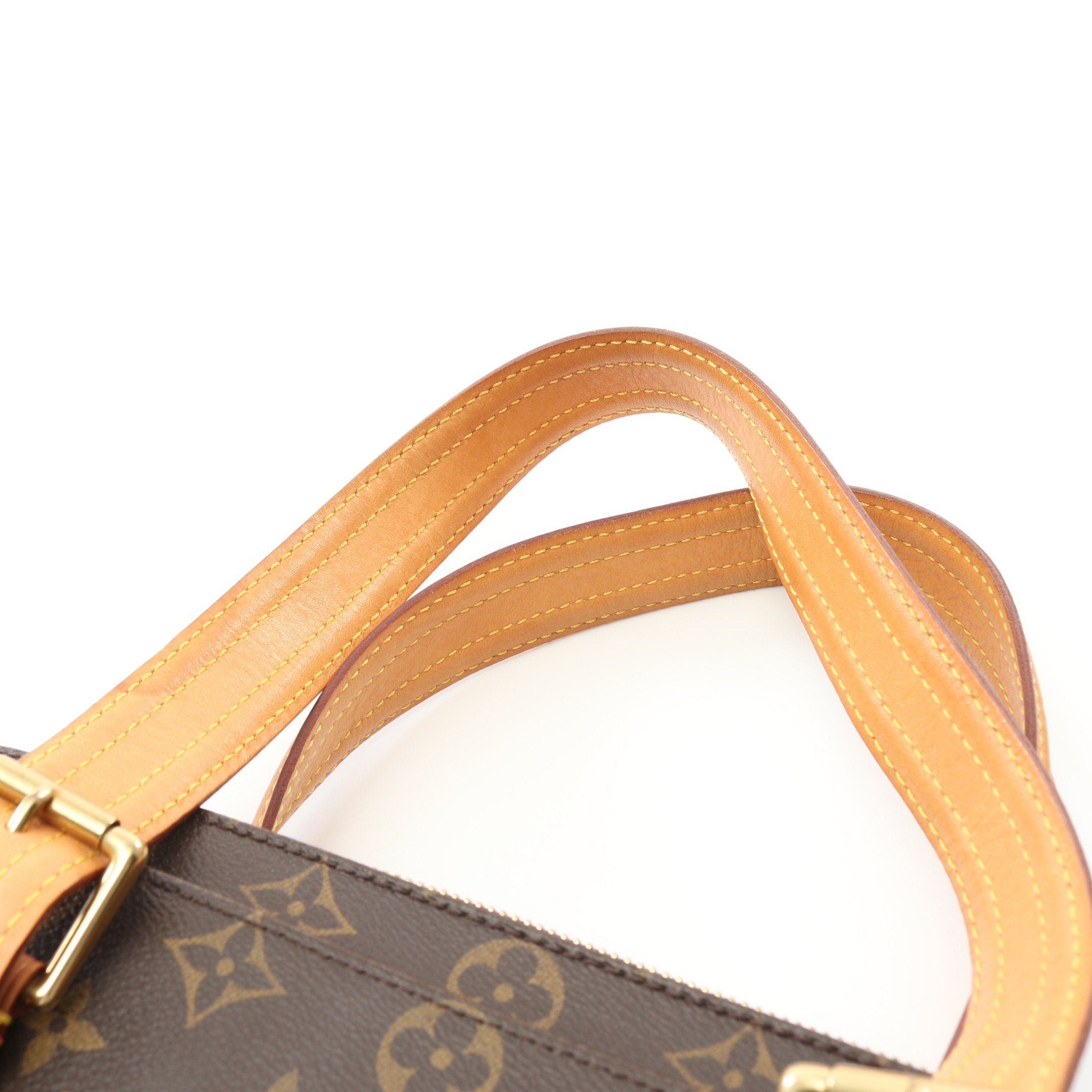 Louis Vuitton Louis Vuitton Multi-Priest Monogram Handbag Leather Brown Size ONE SIZE - 8 Thumbnail