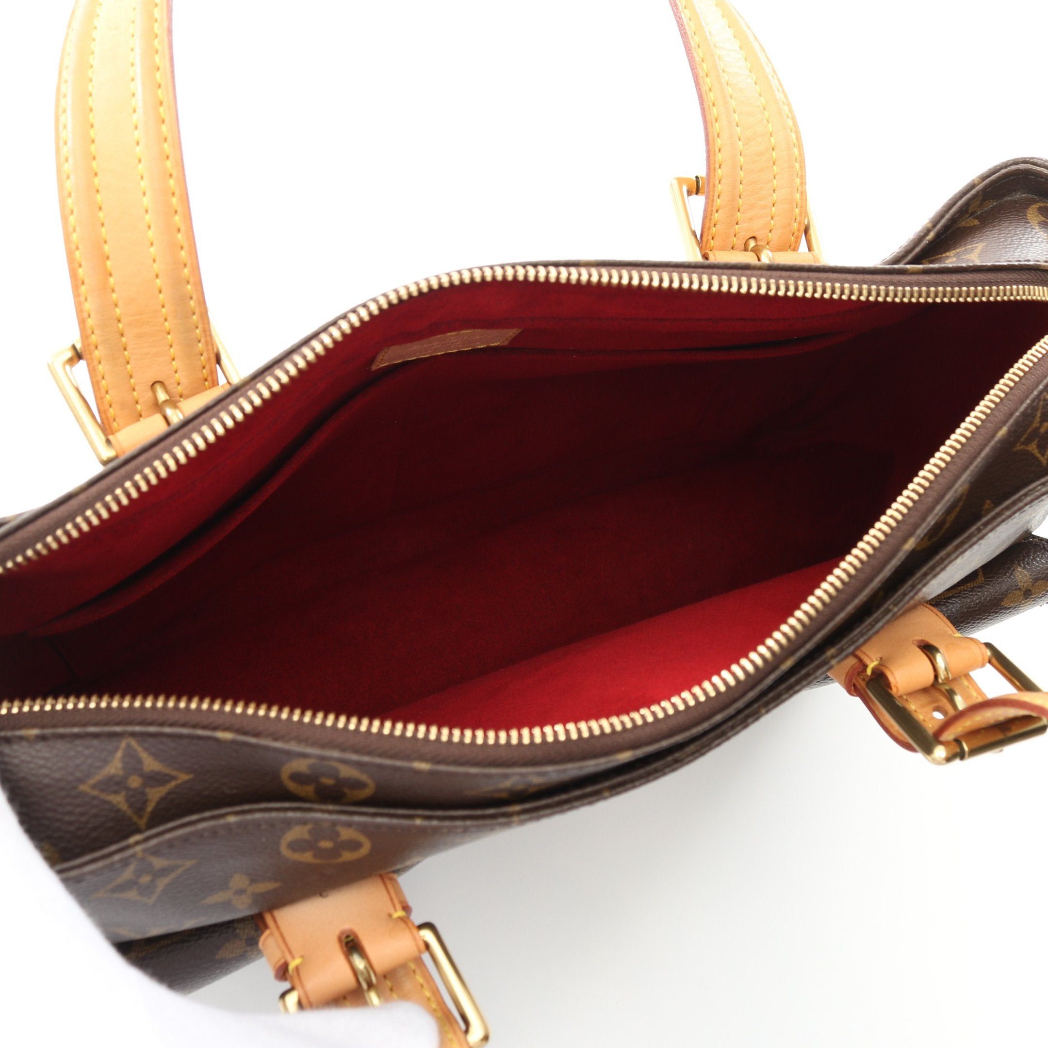 Louis Vuitton Louis Vuitton Multi-Priest Monogram Handbag Leather Brown Size ONE SIZE - 3 Thumbnail