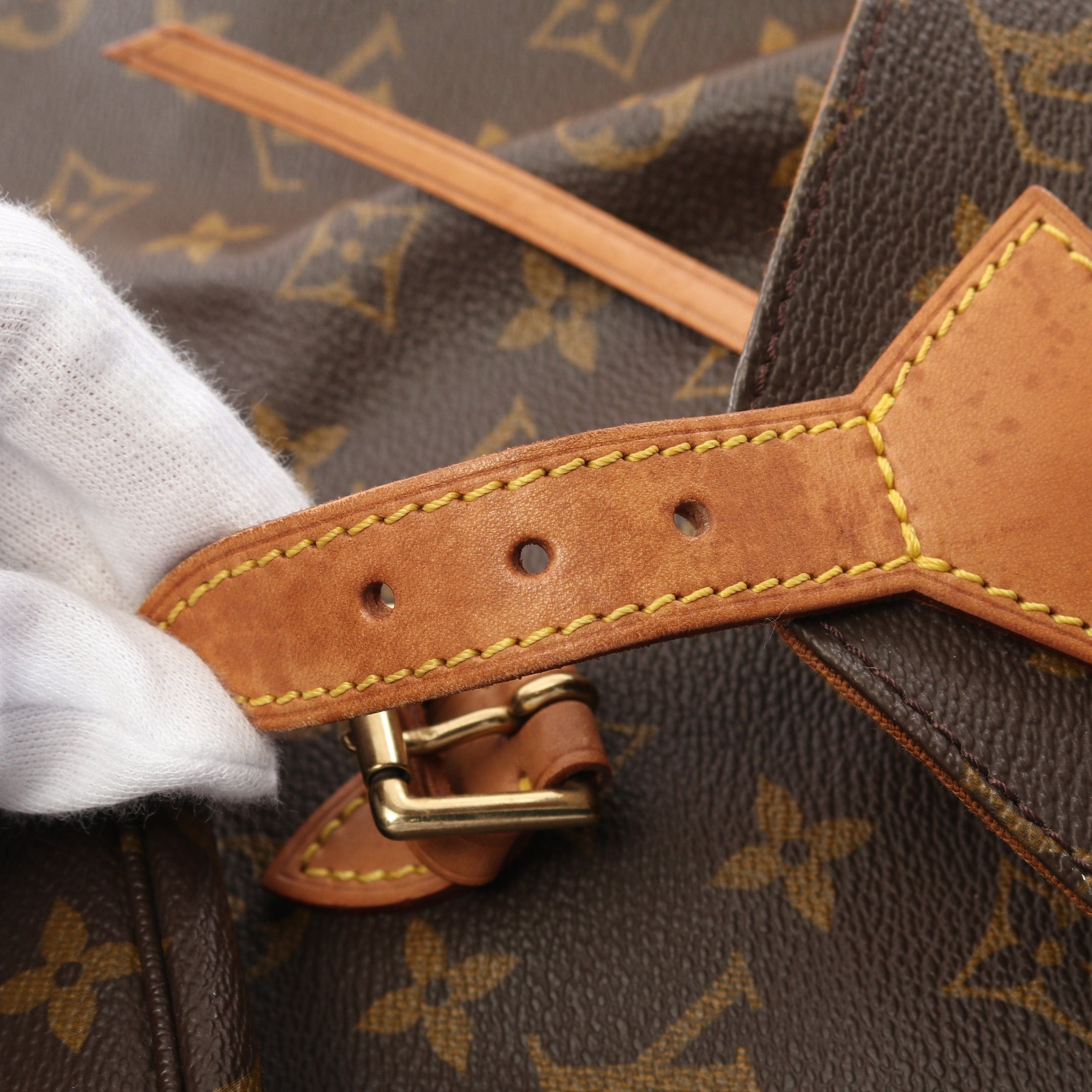 Louis Vuitton Louis Vuitton Montsouris Mm Monogram Backpack Rucksack Leather Brown Size ONE SIZE - 10 Thumbnail