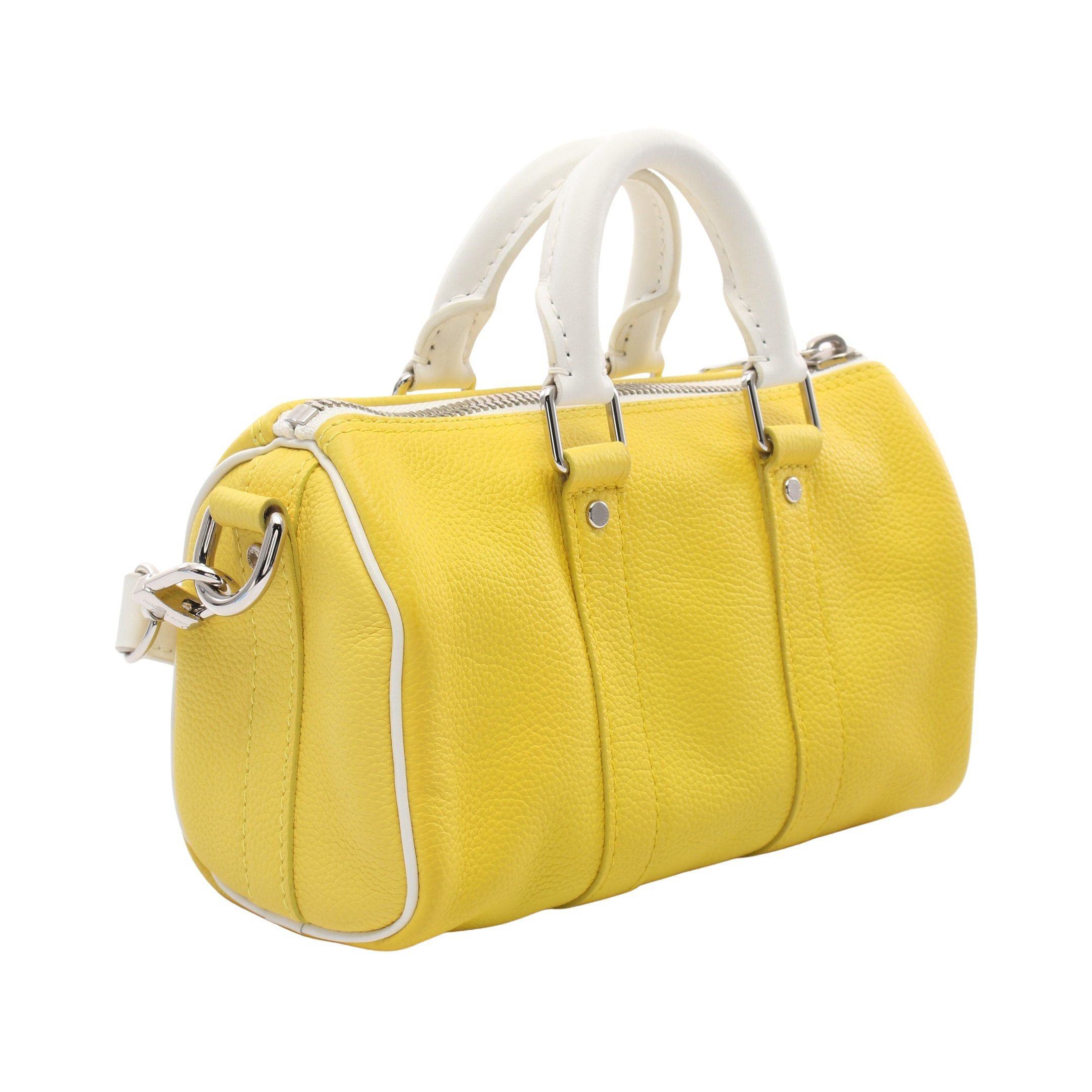 Louis Vuitton Louis Vuitton Keepall Xs Everyday Lv Handbag Mini Boston Bag Leather Yellow White Size ONE SIZE - 2 Thumbnail