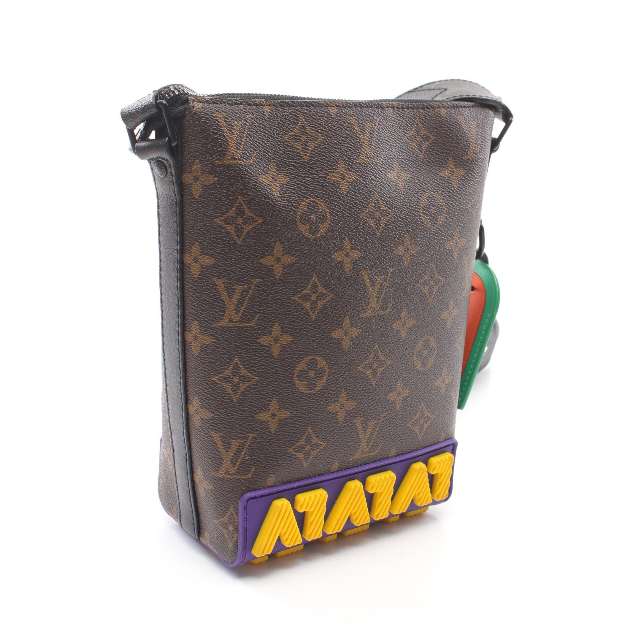 Louis Vuitton Louis Vuitton Cruiser Messenger Monogram Lv Initials Shoulder Bag Leather Brown Multicolor Size ONE SIZE - 2 Thumbnail