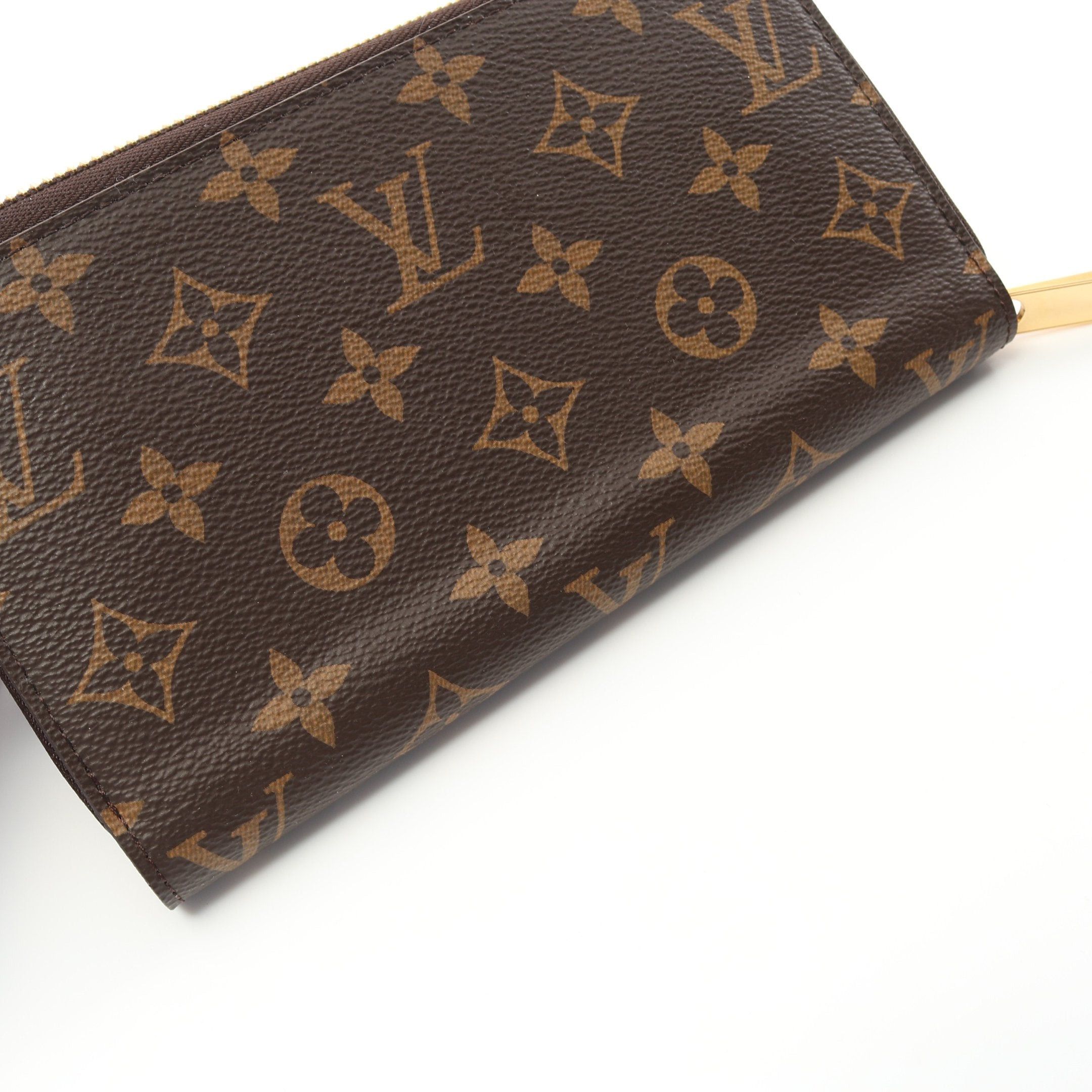Louis Vuitton Louis Vuitton Zippy Wallet Monogram Round Zipper Long Brown Size ONE SIZE - 6 Thumbnail
