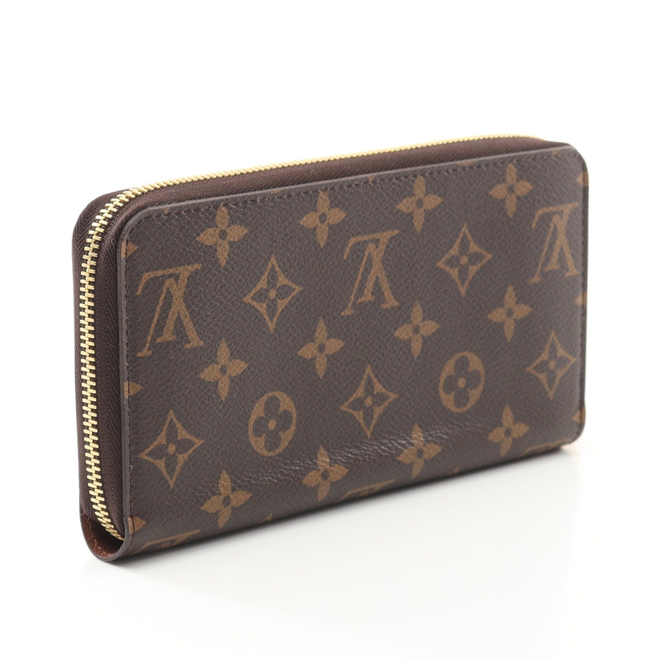 Louis Vuitton Louis Vuitton Zippy Wallet Monogram Round Zipper Long Brown Size ONE SIZE - 2 Thumbnail