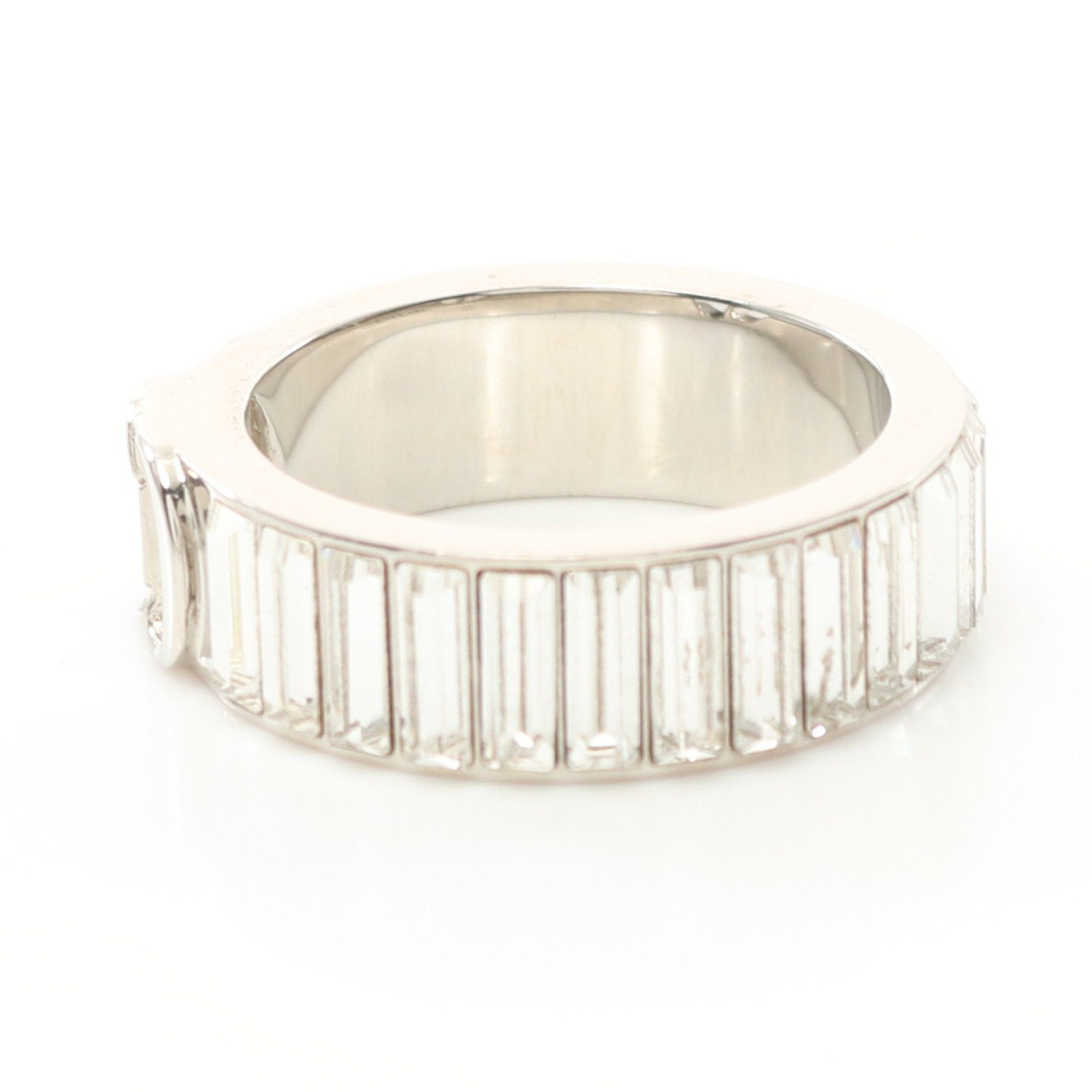 Dior Dior Icon Ring Crystal Silver Clear Size ONE SIZE - 2 Thumbnail