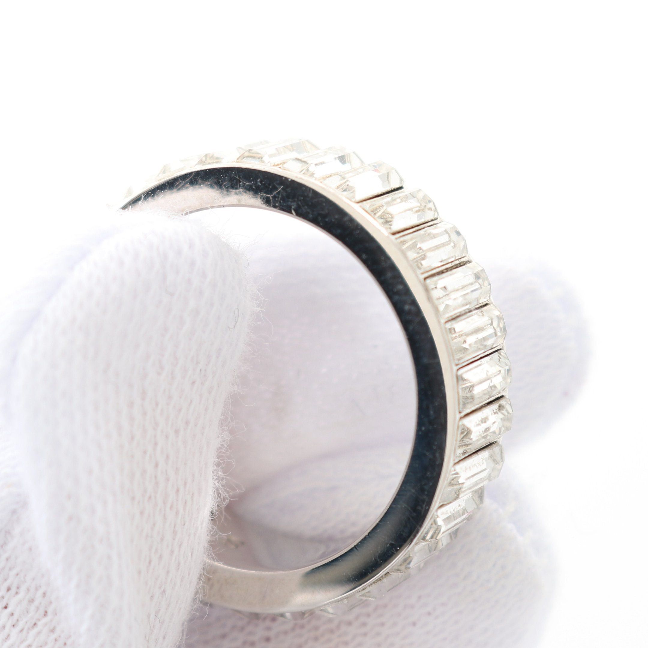 Dior Dior Icon Ring Crystal Silver Clear Size ONE SIZE - 6 Thumbnail