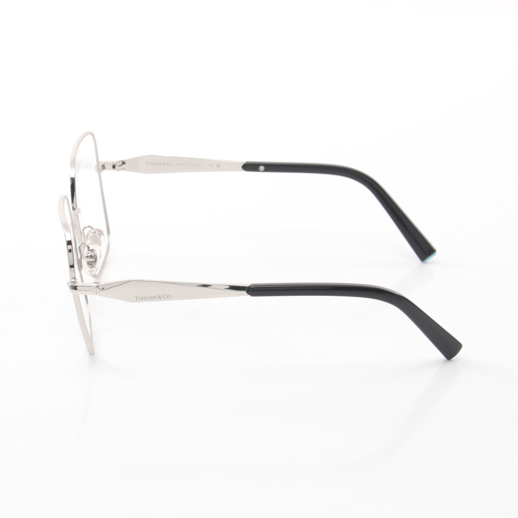 Tiffany & Co. Tiffany Co Glasses Silver Black Clear Size ONE SIZE - 3 Thumbnail