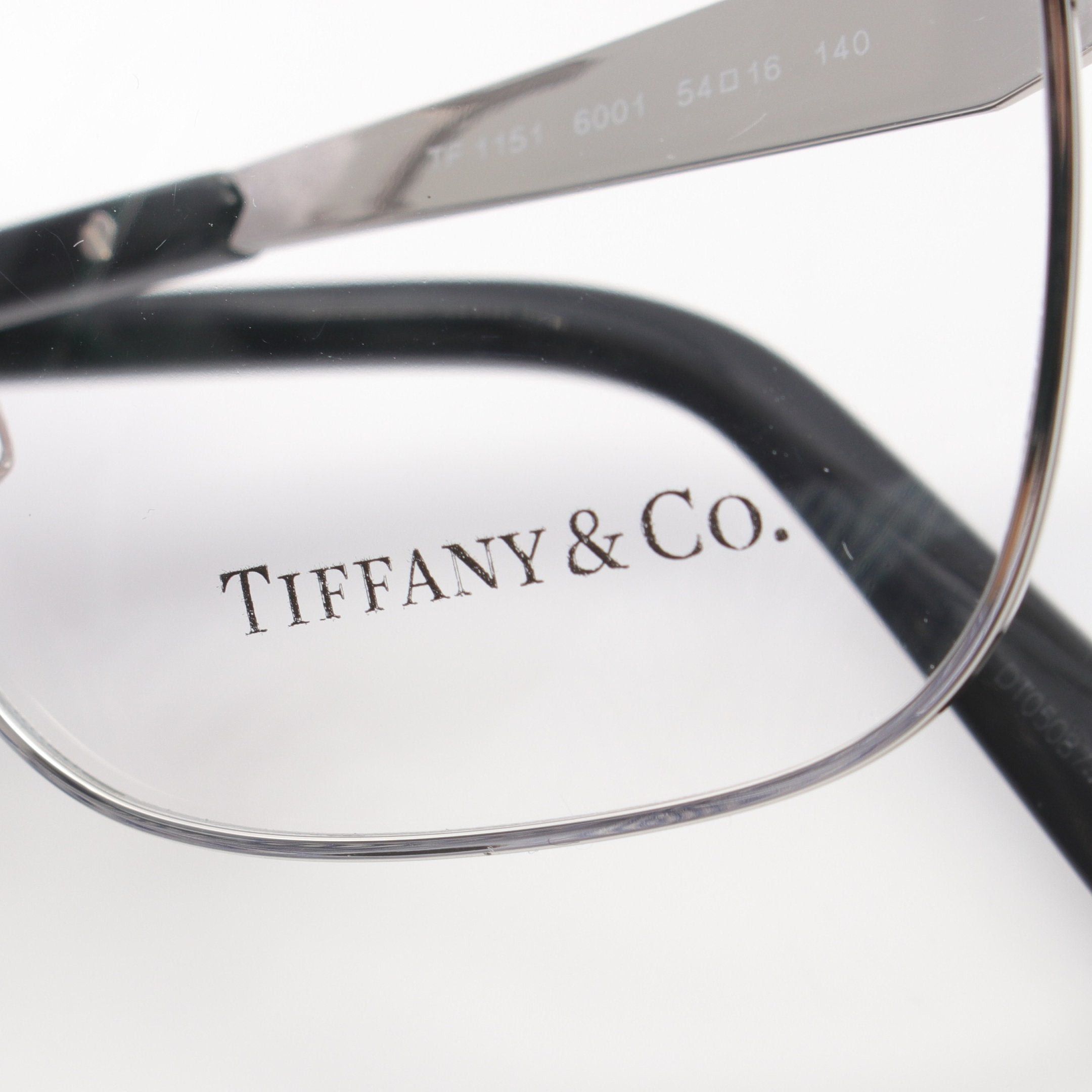 Tiffany & Co. Tiffany Co Glasses Silver Black Clear Size ONE SIZE - 9 Thumbnail