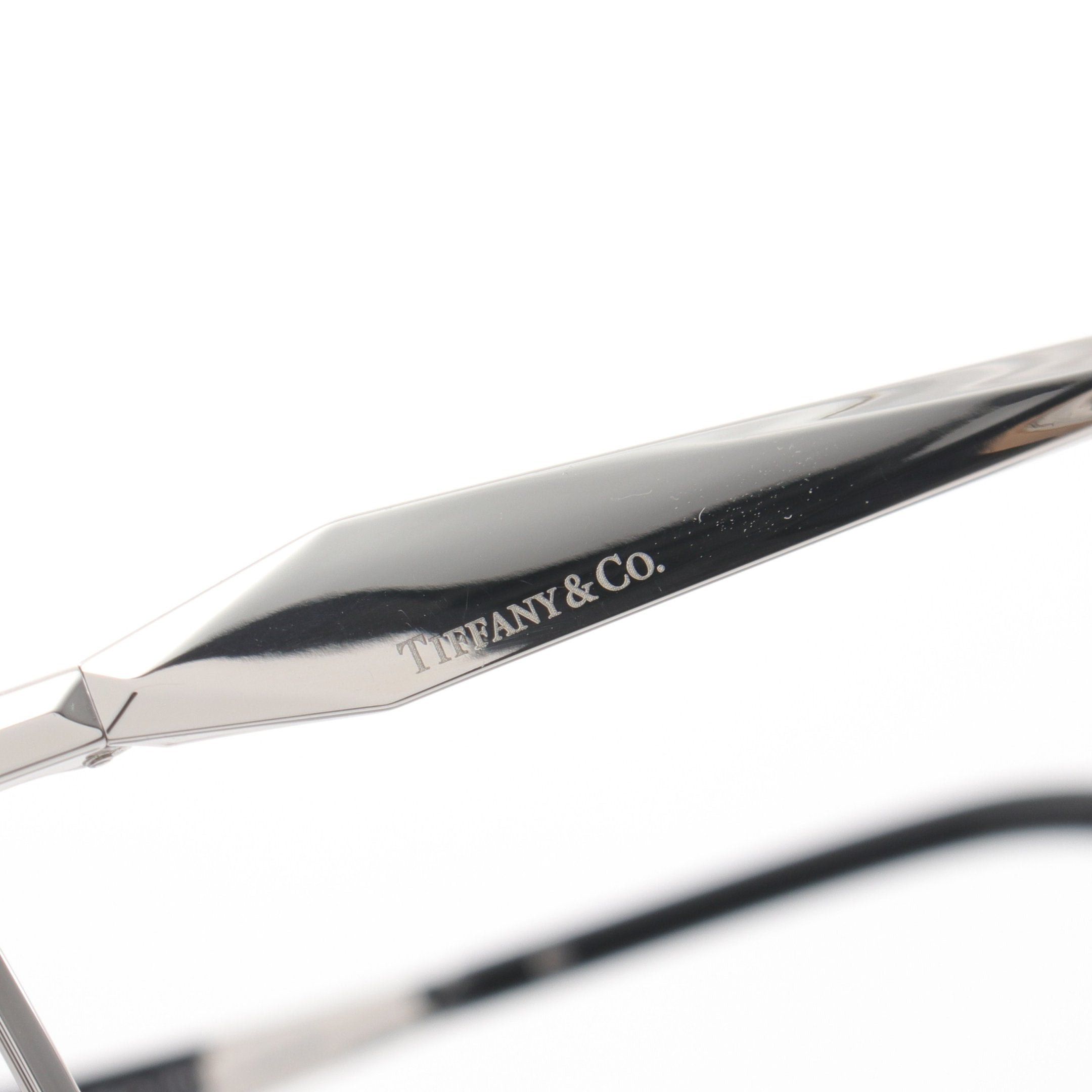 Tiffany & Co. Tiffany Co Glasses Silver Black Clear Size ONE SIZE - 7 Thumbnail