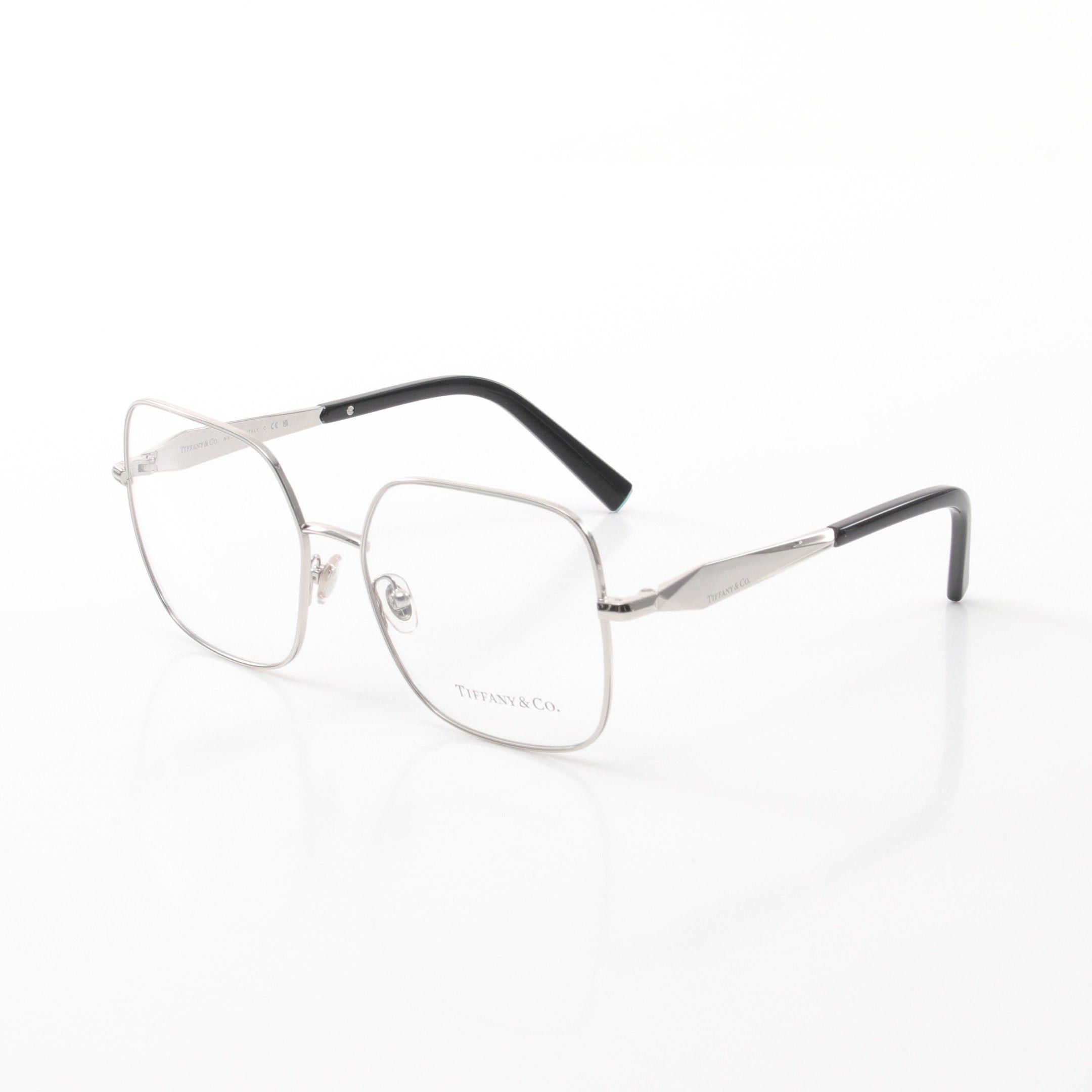 Tiffany & Co. Tiffany Co Glasses Silver Black Clear Size ONE SIZE - 2 Thumbnail