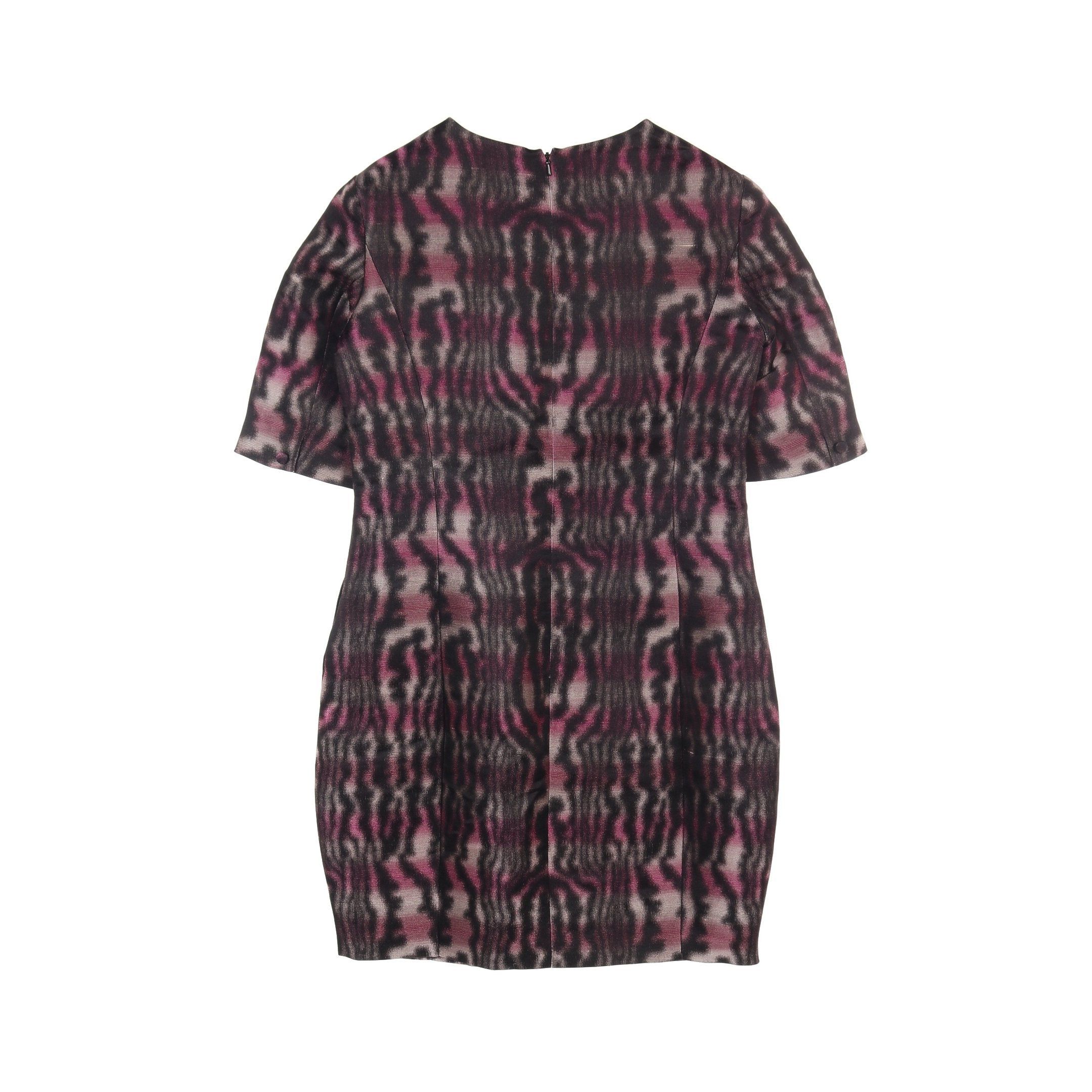 Dior Dior One Piece Stripes Silk Pink Black Size ONE SIZE - 2 Thumbnail