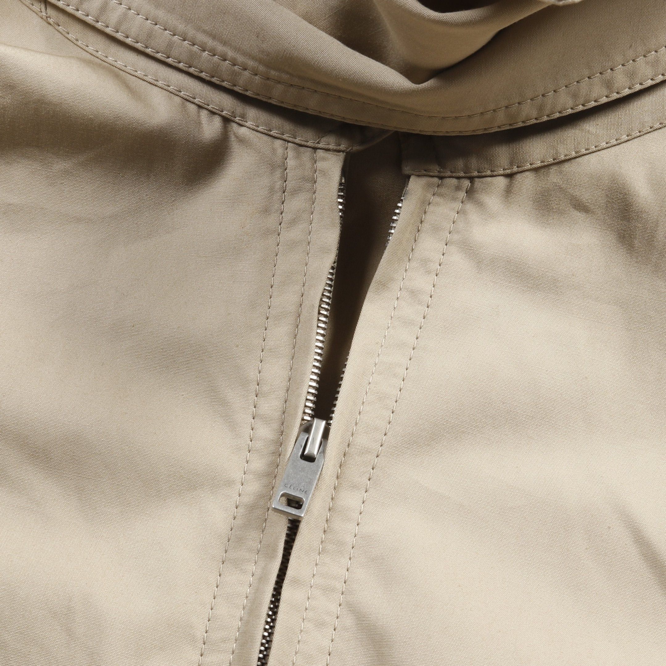 Celine Celine One Piece Half Zip Cotton Beige Size ONE SIZE - 6 Thumbnail