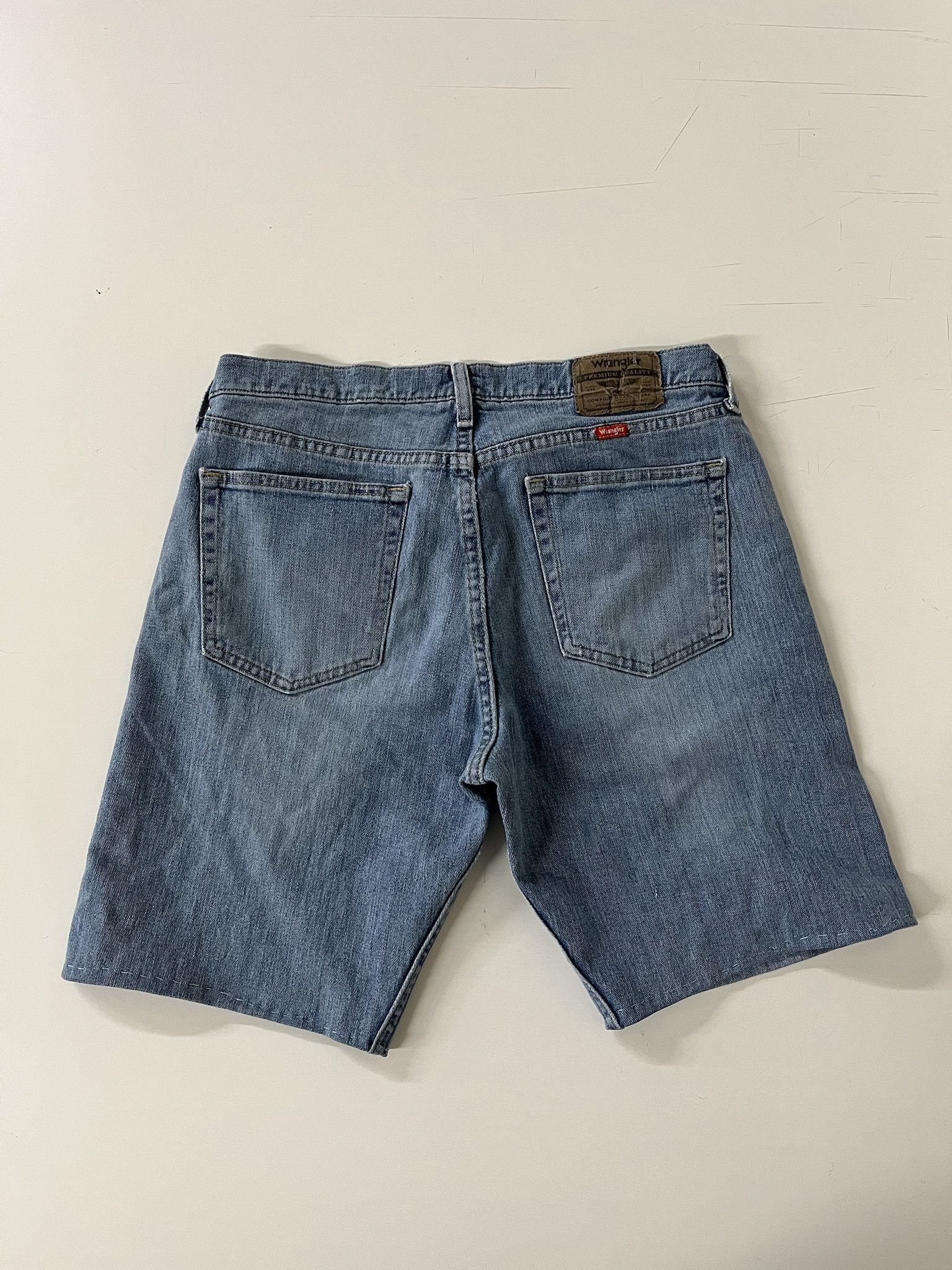 Levi's × Wrangler Vintage 1990s Jean Shorts Wrangler Jorts Size 34 Size US 34 / EU 50 - 4 Thumbnail