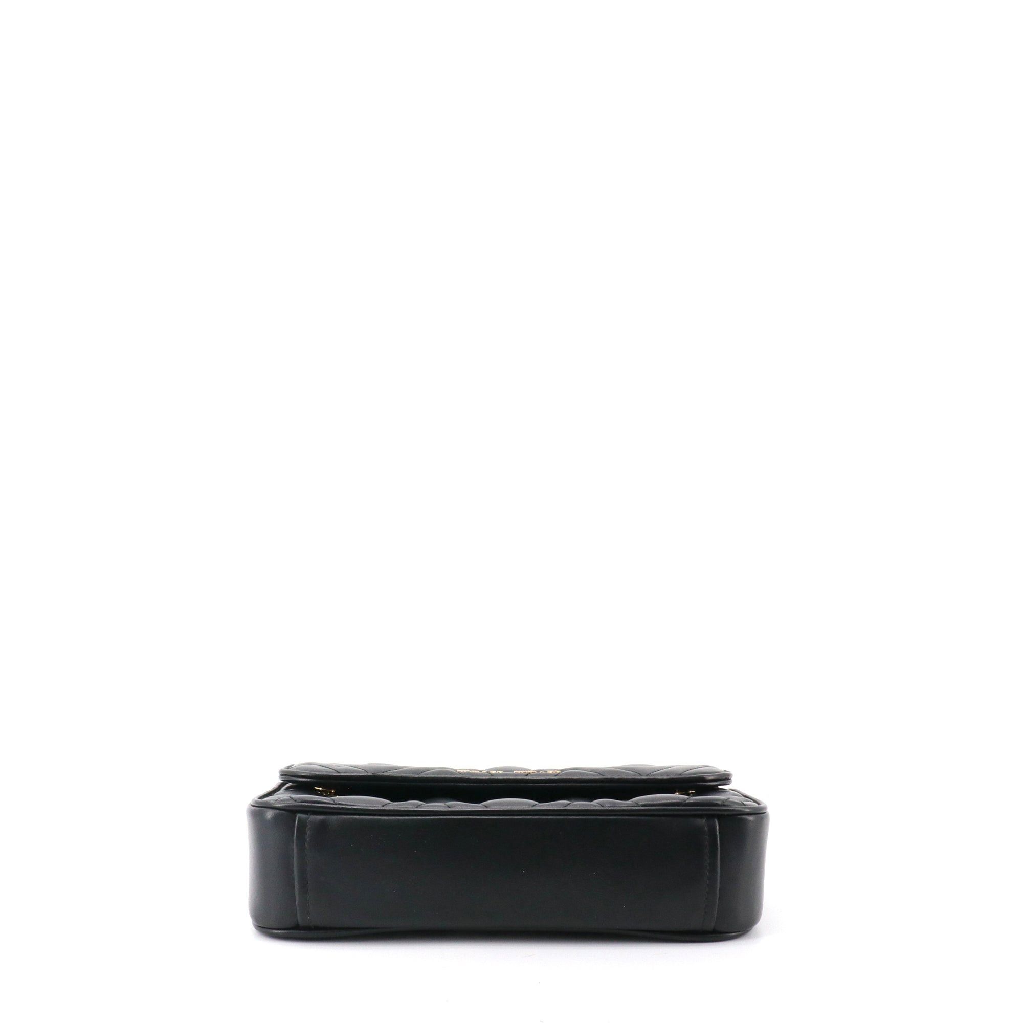 Miu Miu MIU MIU - Miu Miu shoulder bag in black quilted nappa leather Size ONE SIZE - 4 Thumbnail