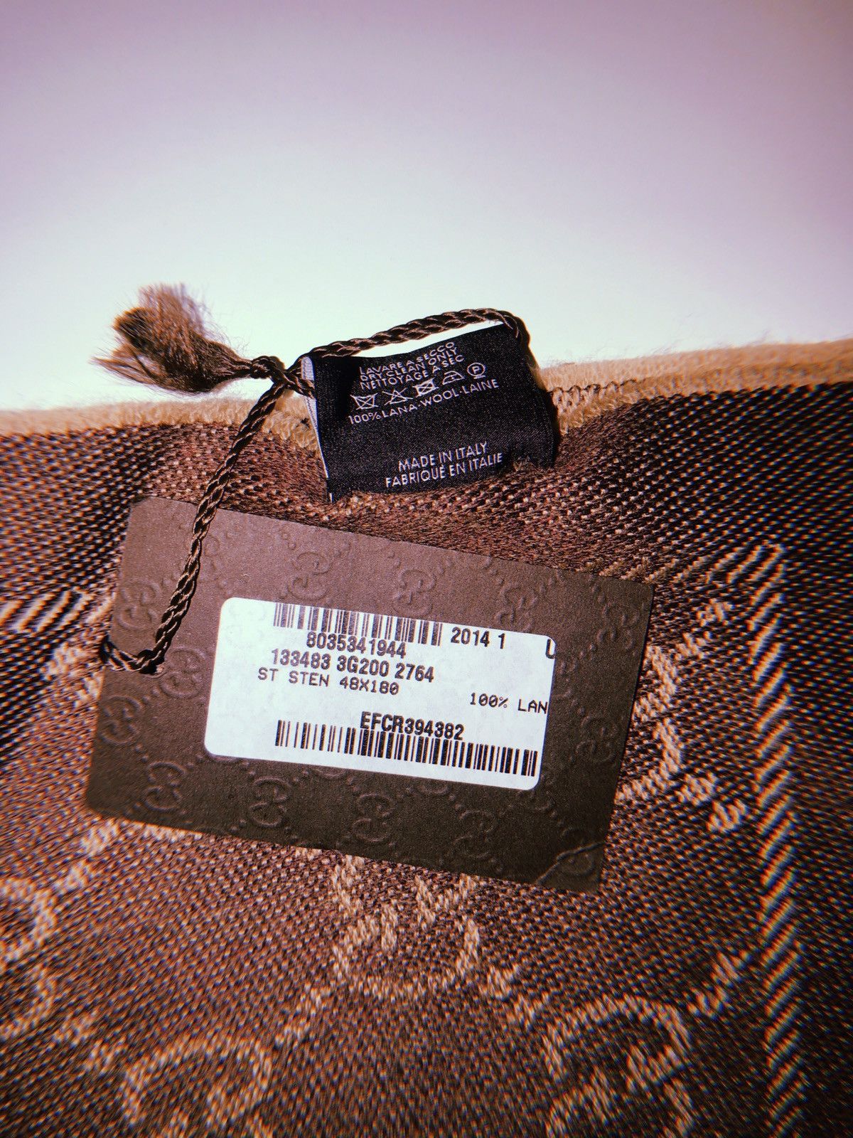 Gucci Gucci Wool Scarf Size ONE SIZE - 4 Thumbnail