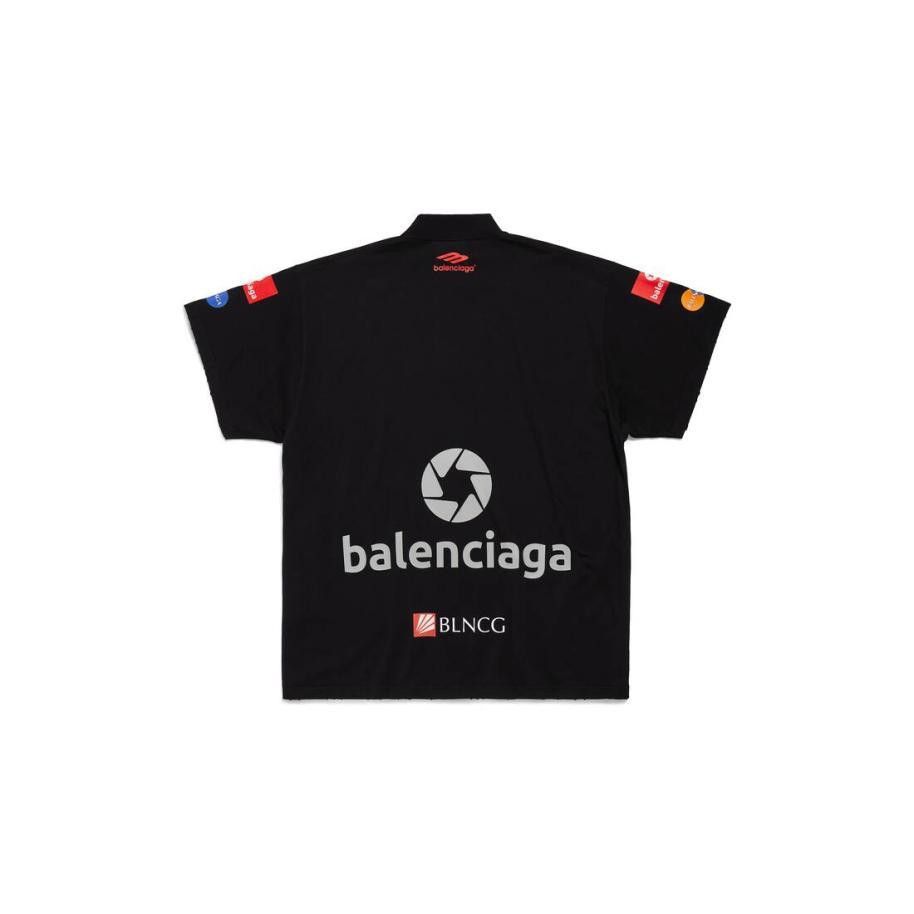 Balenciaga Top League T-Shirt Oversized in Black Size US XS / EU 42 / 0 - 2 Thumbnail