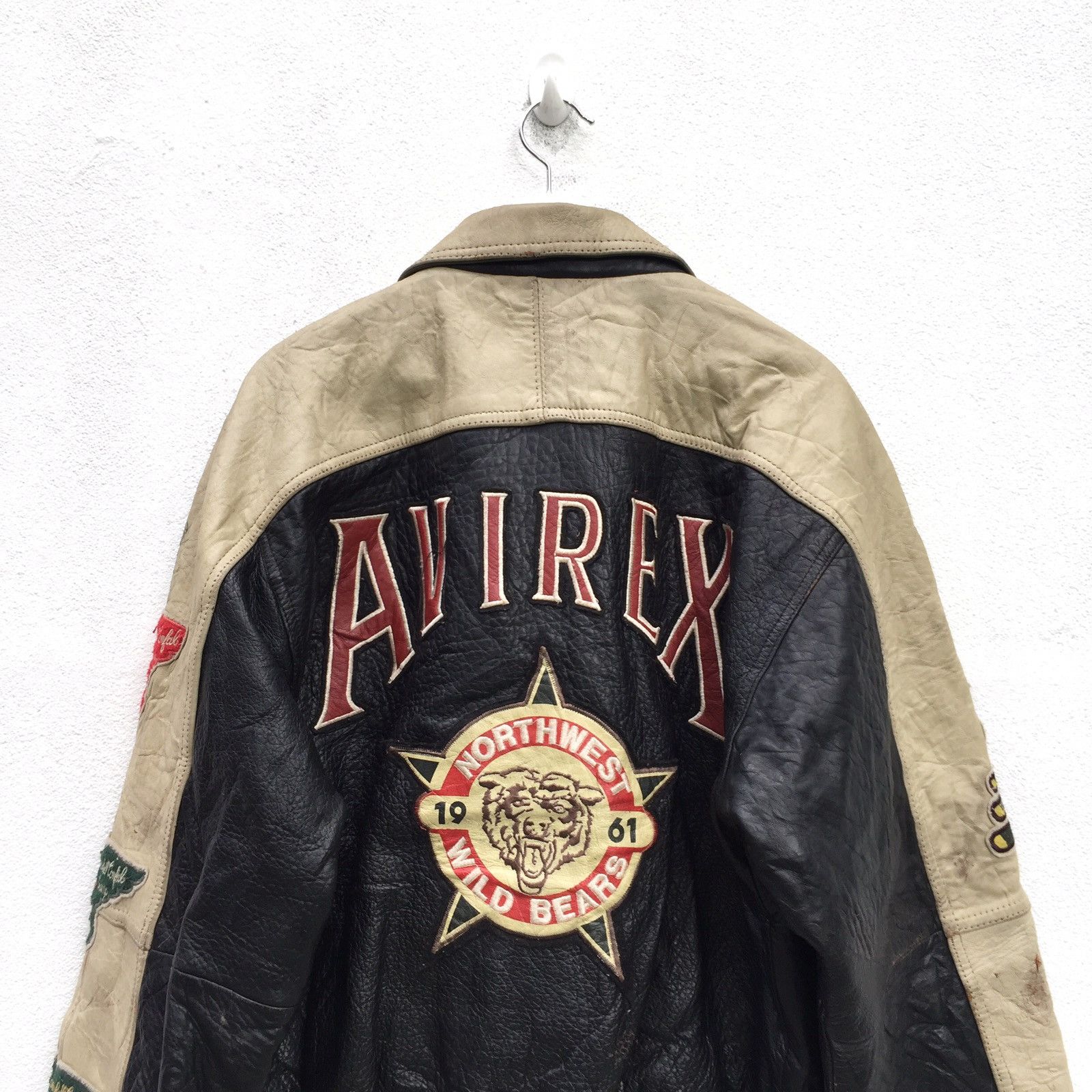 Avirex Vintage NYC Varsity Embroidered Letterman Avirex Jacket Size US M / EU 48-50 / 2 - 4 Thumbnail