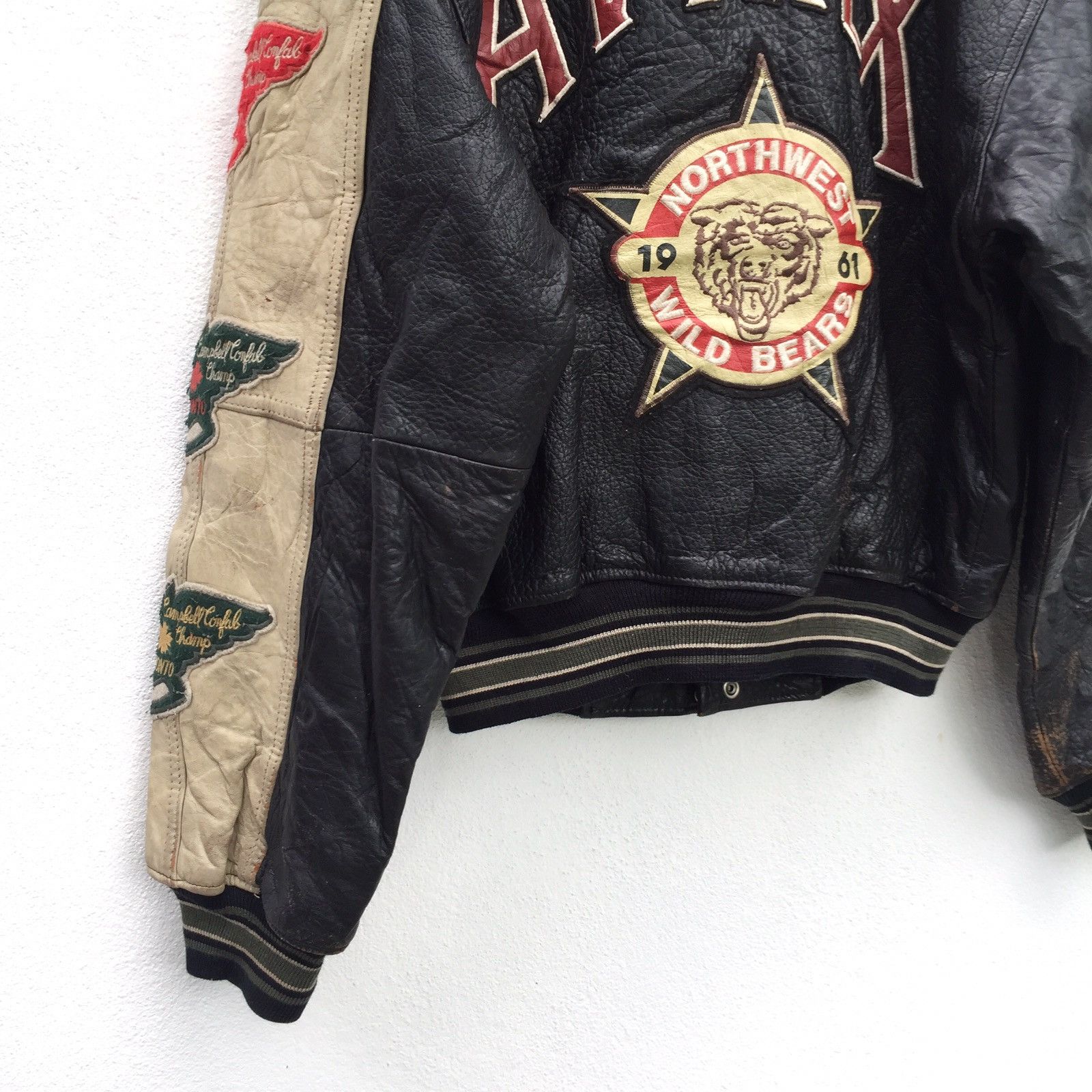 Avirex Vintage NYC Varsity Embroidered Letterman Avirex Jacket Size US M / EU 48-50 / 2 - 8 Thumbnail