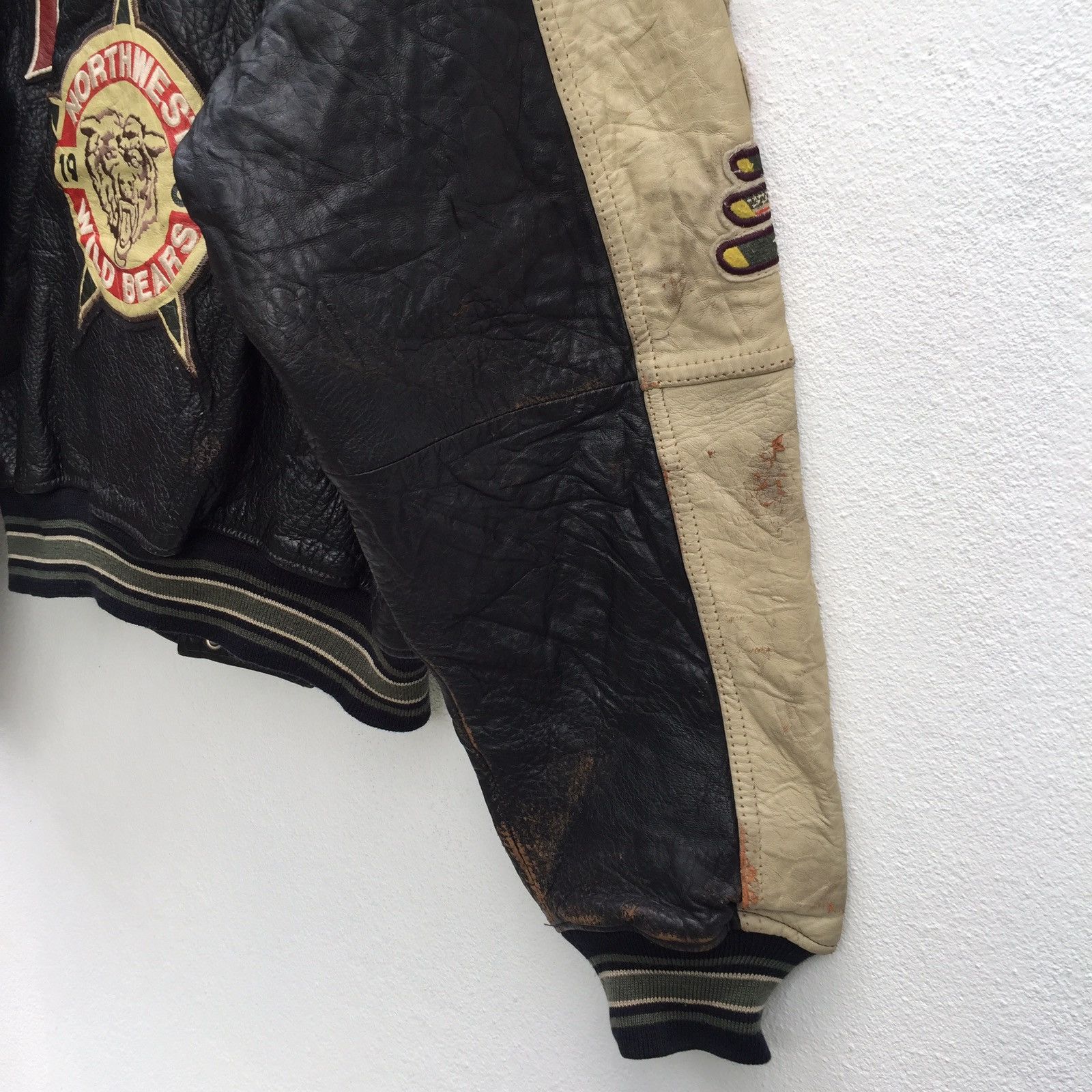 Avirex Vintage NYC Varsity Embroidered Letterman Avirex Jacket Size US M / EU 48-50 / 2 - 6 Thumbnail