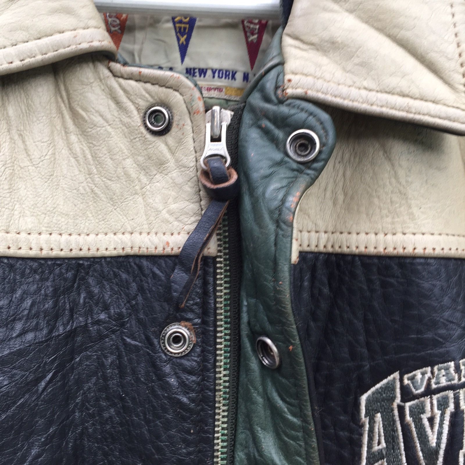 Avirex Vintage NYC Varsity Embroidered Letterman Avirex Jacket Size US M / EU 48-50 / 2 - 10 Thumbnail
