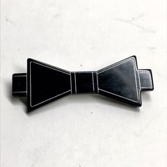 LOUIS VUITTON Louis Vuitton Pance Cravat LV Initial Tie Pin Bar Metal  Silver Color M61981