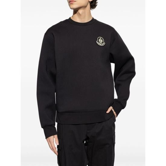 Moncler MONCLER Men Tops 89AR3 8G000 02 999 BLACK Size US M / EU 48-50 / 2 - 2 Thumbnail