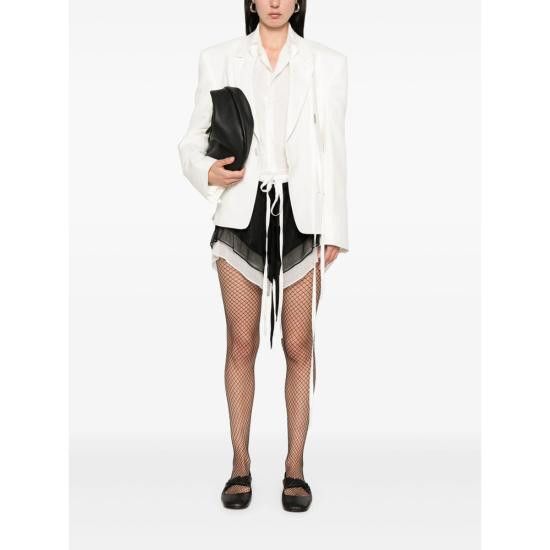 Ann Demeulemeester ANN DEMEULEMEESTER Women Shirts B0012778 FA026 002 WHITE Size M / US 6-8 / IT 42-44 - 4 Thumbnail