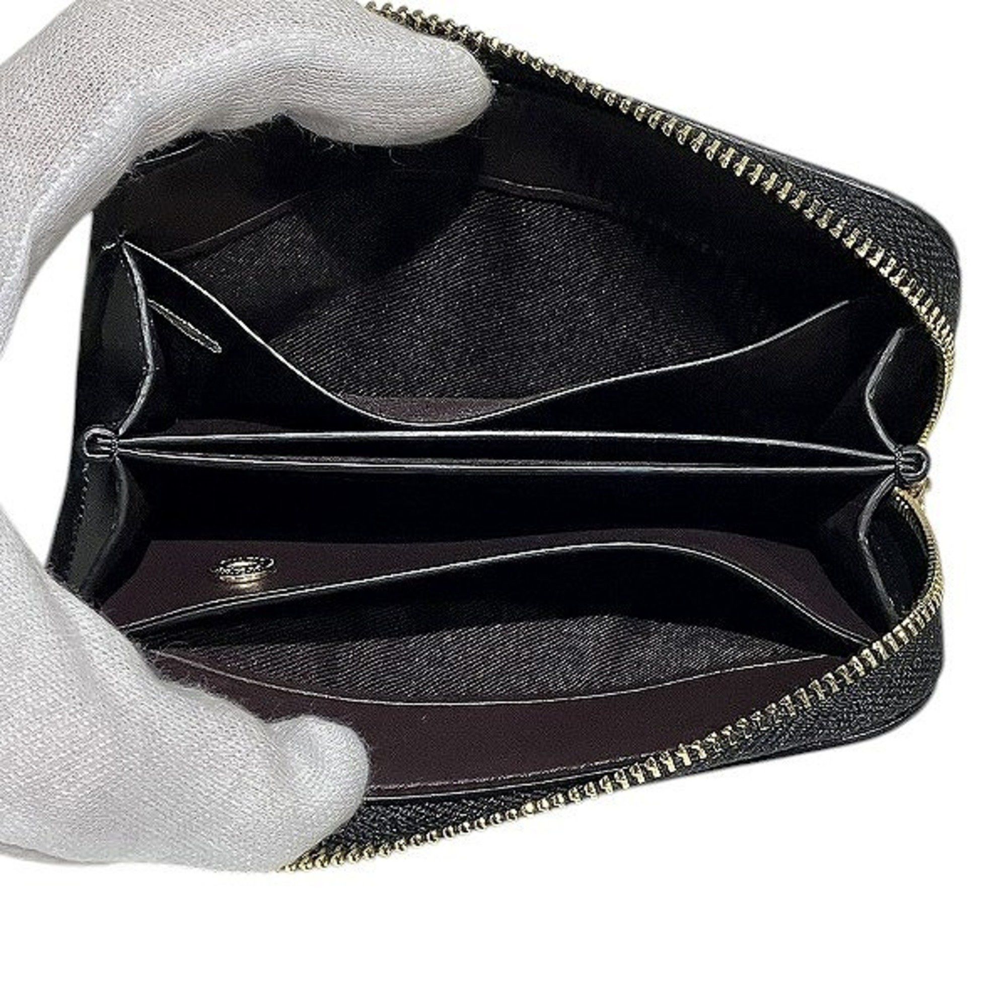 Coach Coach Signature CW-427 Business Card Holder/Card Case Wallet/Coin Men's Women's Wallet Size ONE SIZE - 3 Thumbnail