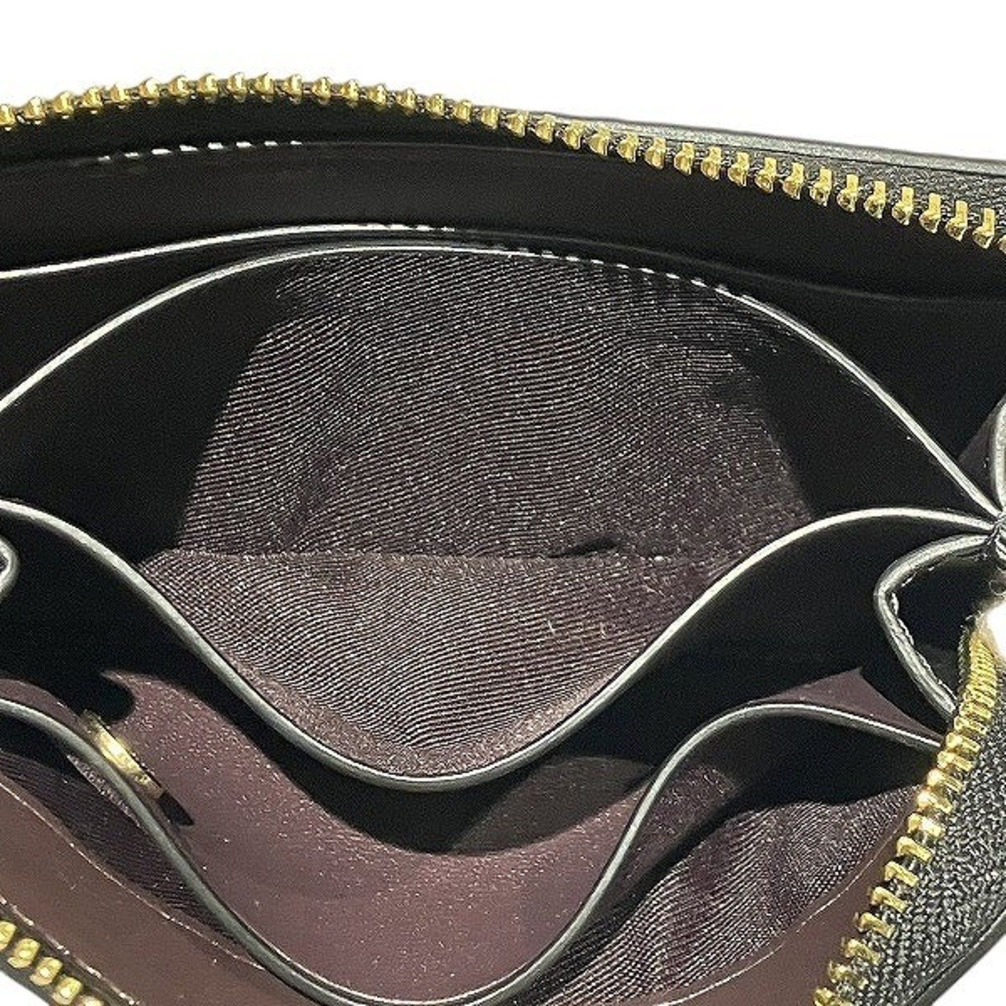 Coach Coach Signature CW-427 Business Card Holder/Card Case Wallet/Coin Men's Women's Wallet Size ONE SIZE - 5 Thumbnail