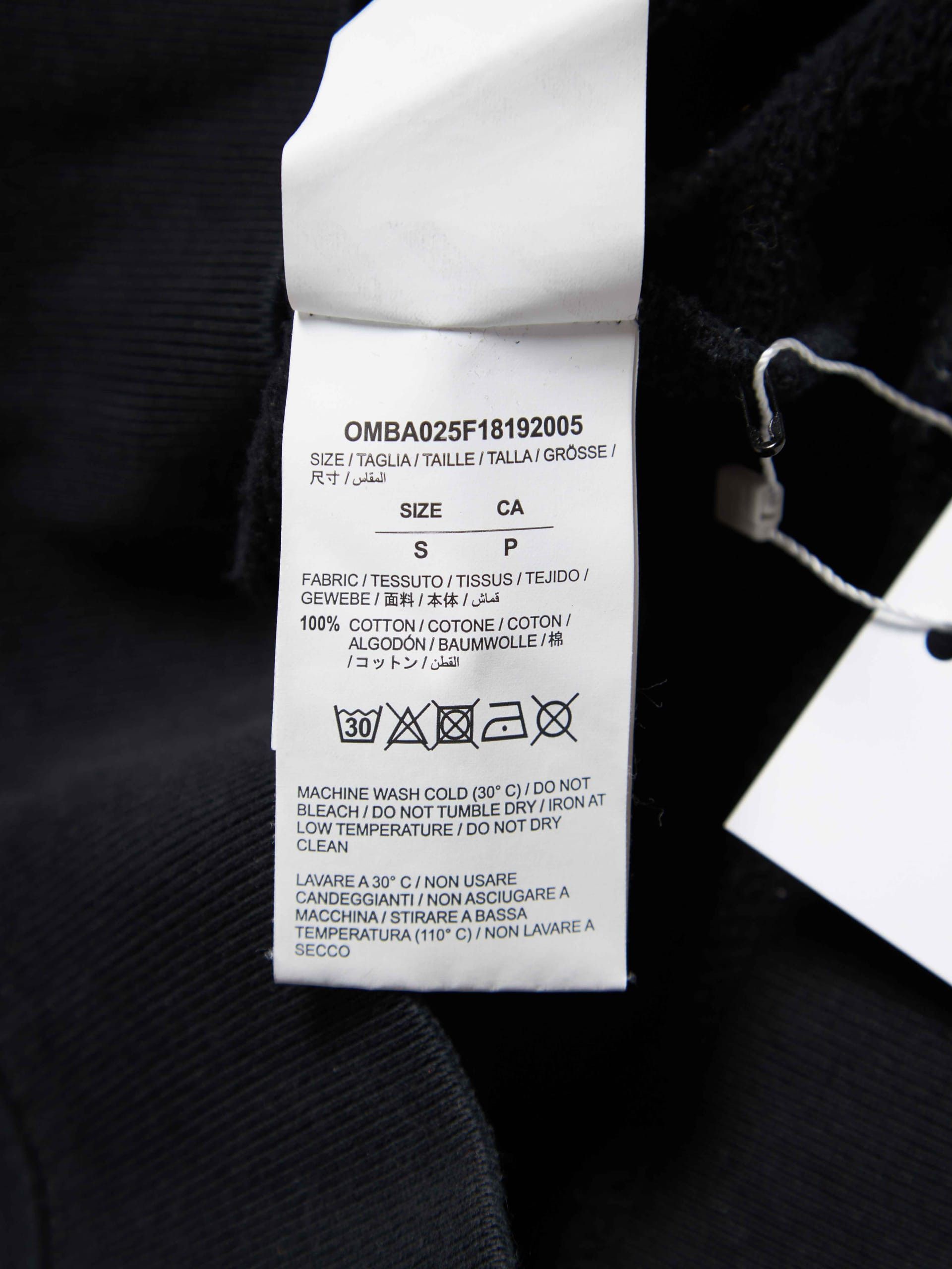 Off-White Black And Multicolour Logo Cotton Sweatshirt Size US S / EU 44-46 / 1 - 6 Thumbnail