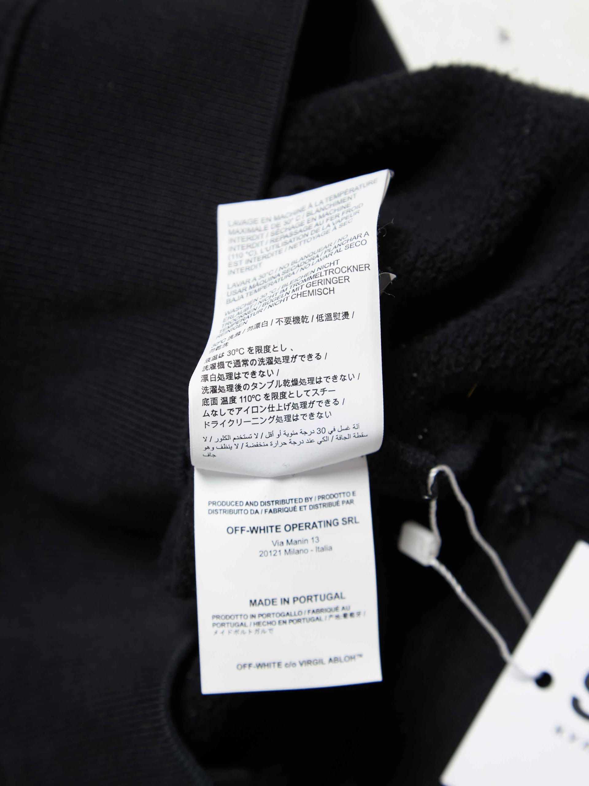 Off-White Black And Multicolour Logo Cotton Sweatshirt Size US S / EU 44-46 / 1 - 7 Thumbnail