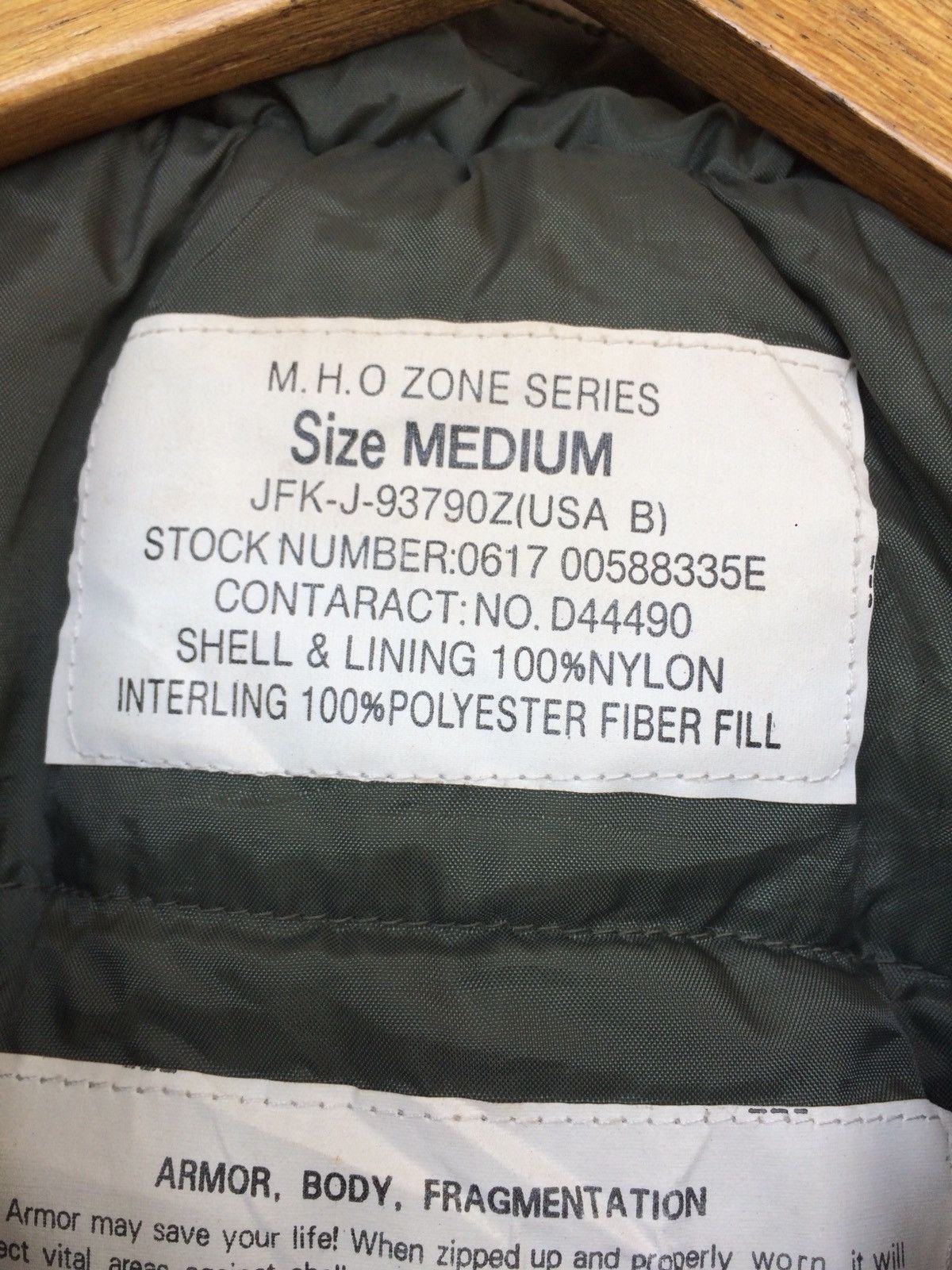 Army Of Me Green Army zipper vests Size US M / EU 48-50 / 2 - 10 Thumbnail