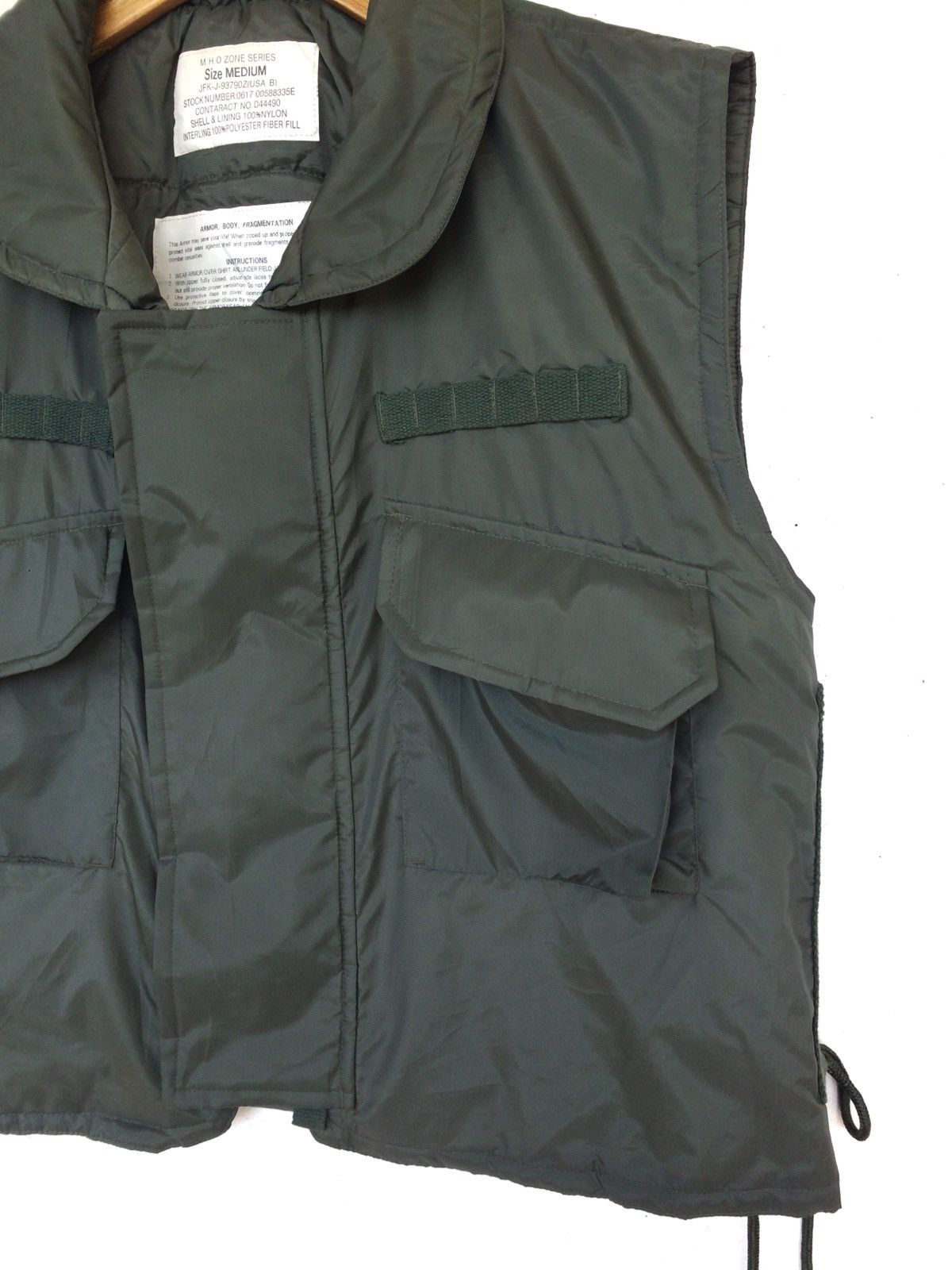 Army Of Me Green Army zipper vests Size US M / EU 48-50 / 2 - 4 Thumbnail