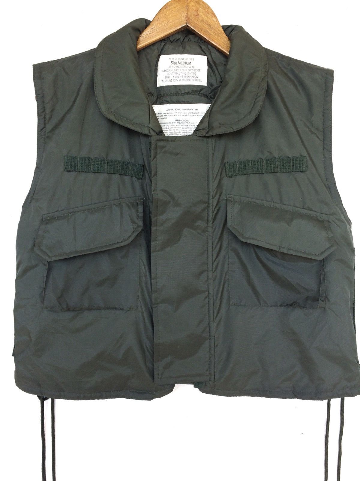 Army Of Me Green Army zipper vests Size US M / EU 48-50 / 2 - 2 Thumbnail