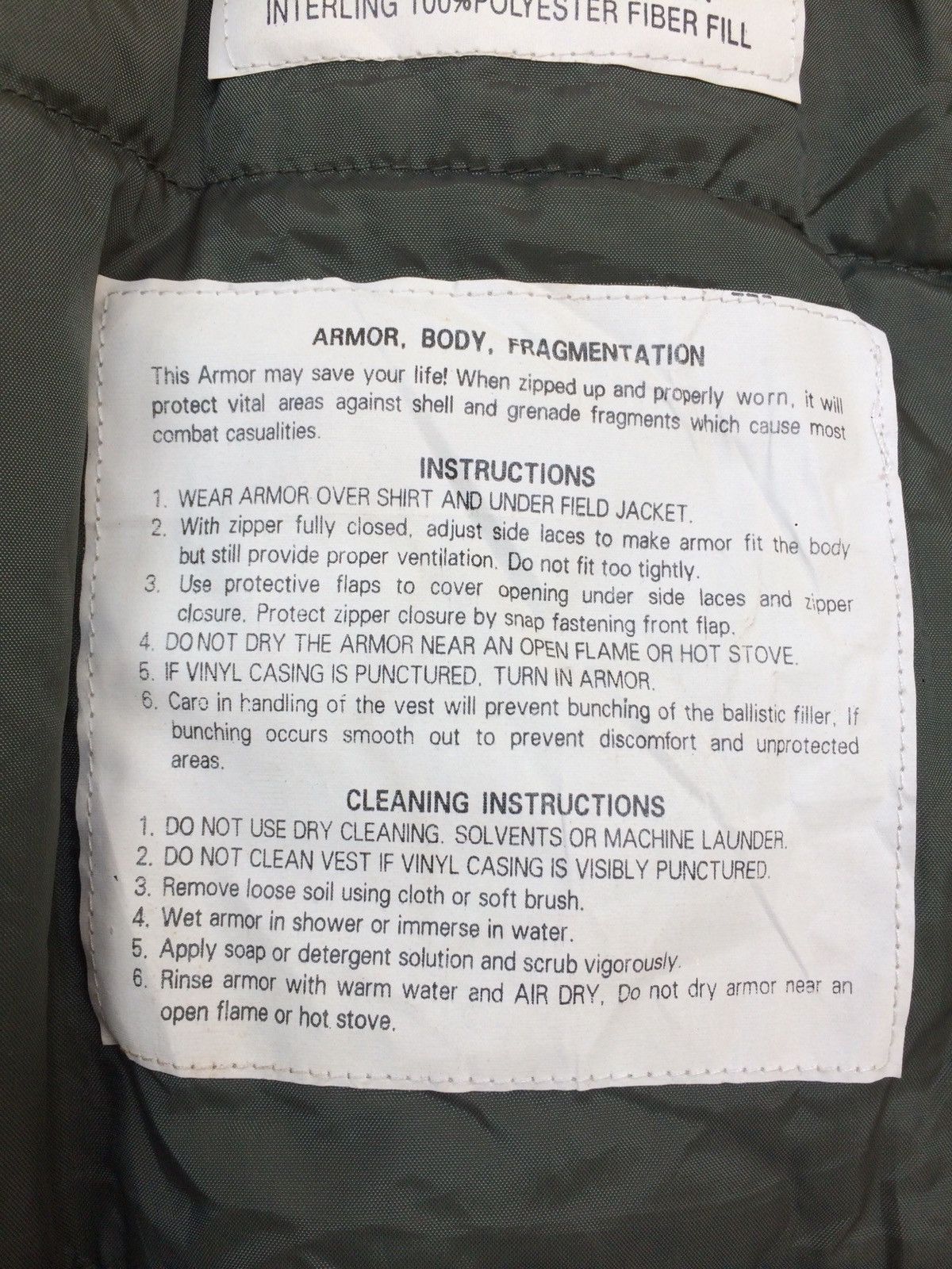 Army Of Me Green Army zipper vests Size US M / EU 48-50 / 2 - 11 Thumbnail