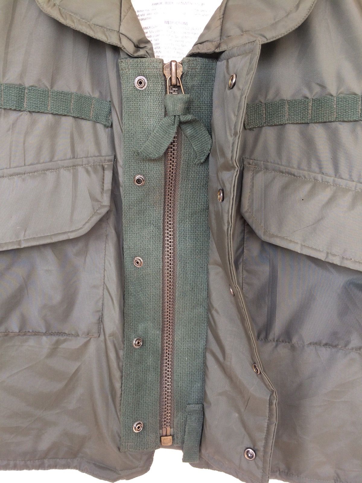 Army Of Me Green Army zipper vests Size US M / EU 48-50 / 2 - 8 Thumbnail