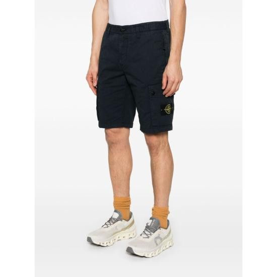 Stone Island STONE ISLAND Men Shorts 15L100011 S0010 V0020 BLUE Size US 31 - 2 Thumbnail