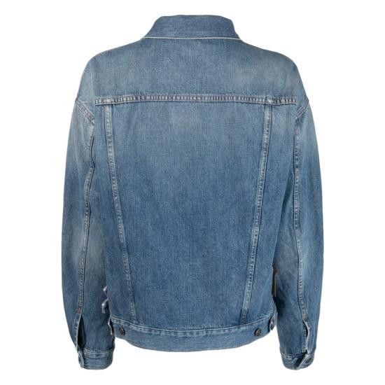 Haikure HAIKURE Women Denim Jackets HEW09093 DF095 L0740 BLUE Size M / US 6-8 / IT 42-44 - 2 Thumbnail
