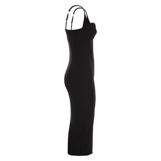 Elisabetta Franchi ELISABETTA FRANCHI Women Mid Skirts AB85052E2 BLACK Size L / US 10 / IT 46 - 3 Thumbnail