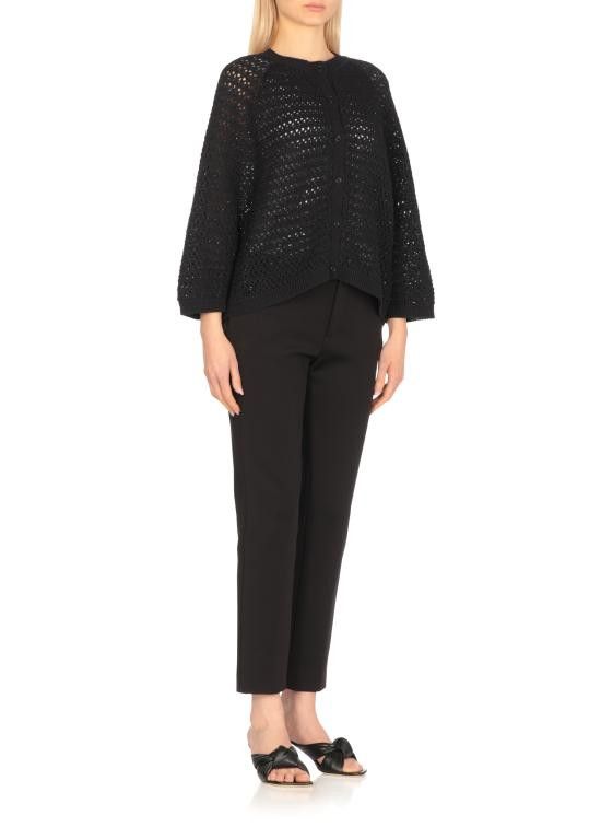 Fabiana Filippi FABIANA FILIPPI Women Sweater MAD275F528 L3535146 Blue Size S / US 4 / IT 40 - 2 Thumbnail