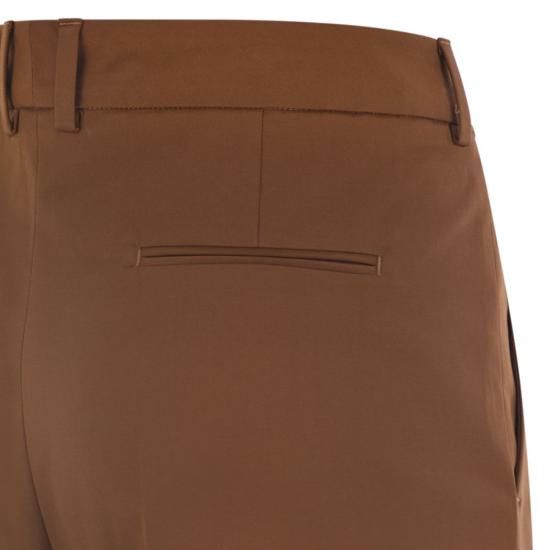 PT Torino PT TORINO Women Straight Pants CDVSNNZ00STD SD59 BROWN Size 30" / US 8 / IT 44 - 4 Thumbnail