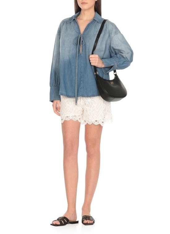 Pinko PINKO Women Shirts 104630 A2DTPJO Blue Size S / US 4 / IT 40 - 5 Thumbnail